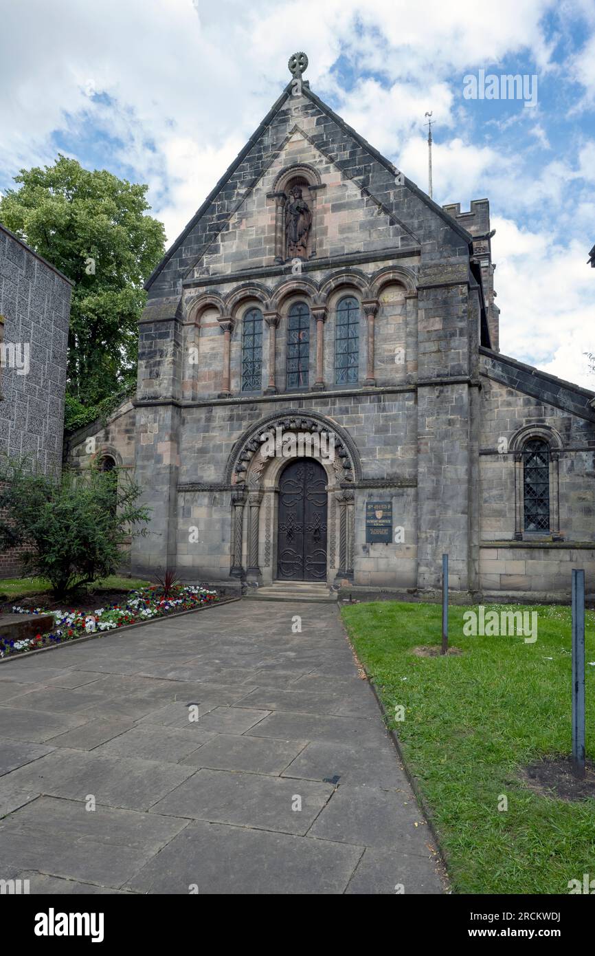 St Chad's Church, Greengate Street, Stafford, Staffordshire, England