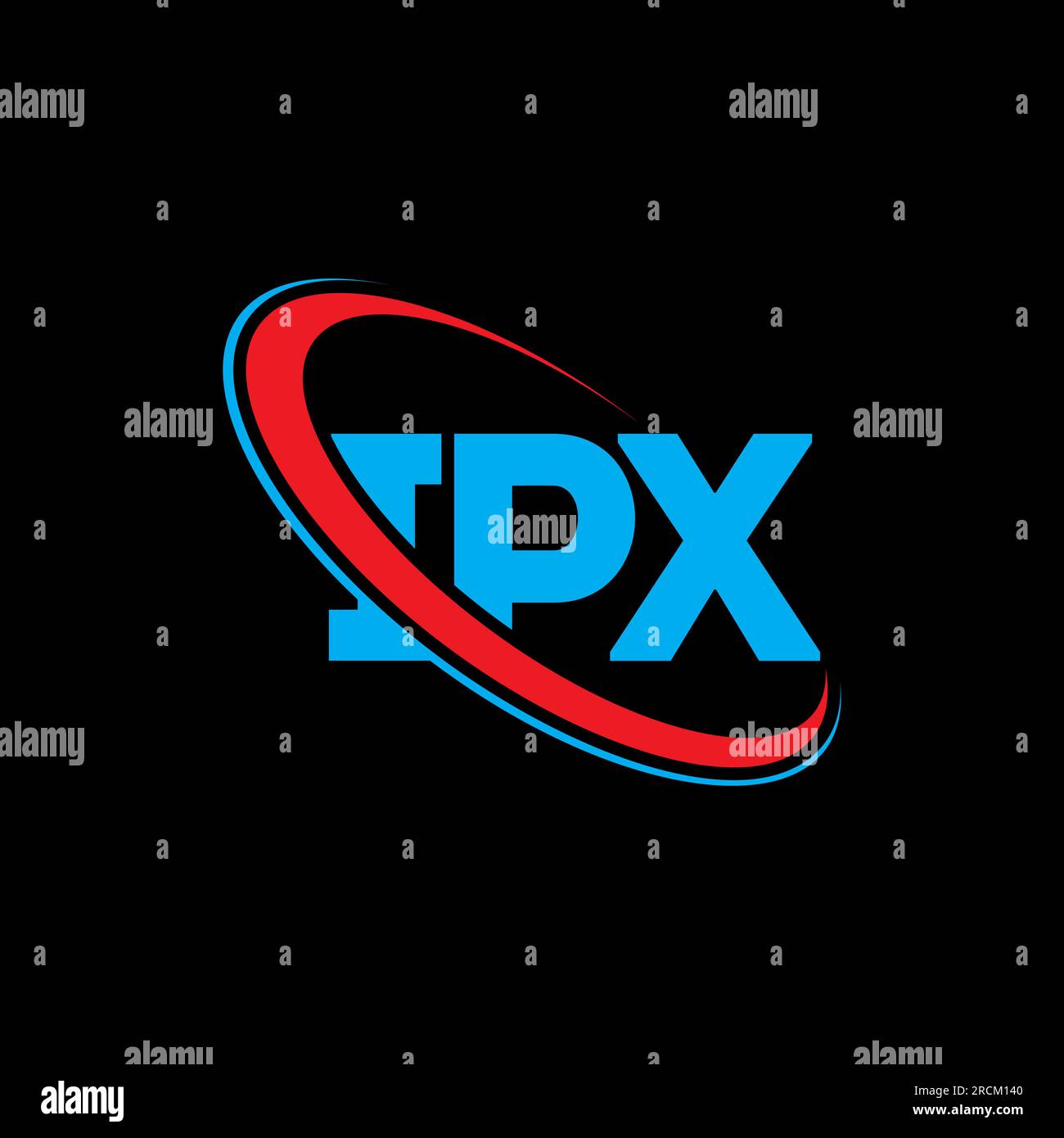 IPX logo. IPX letter. IPX letter logo design. Initials IPX logo linked
