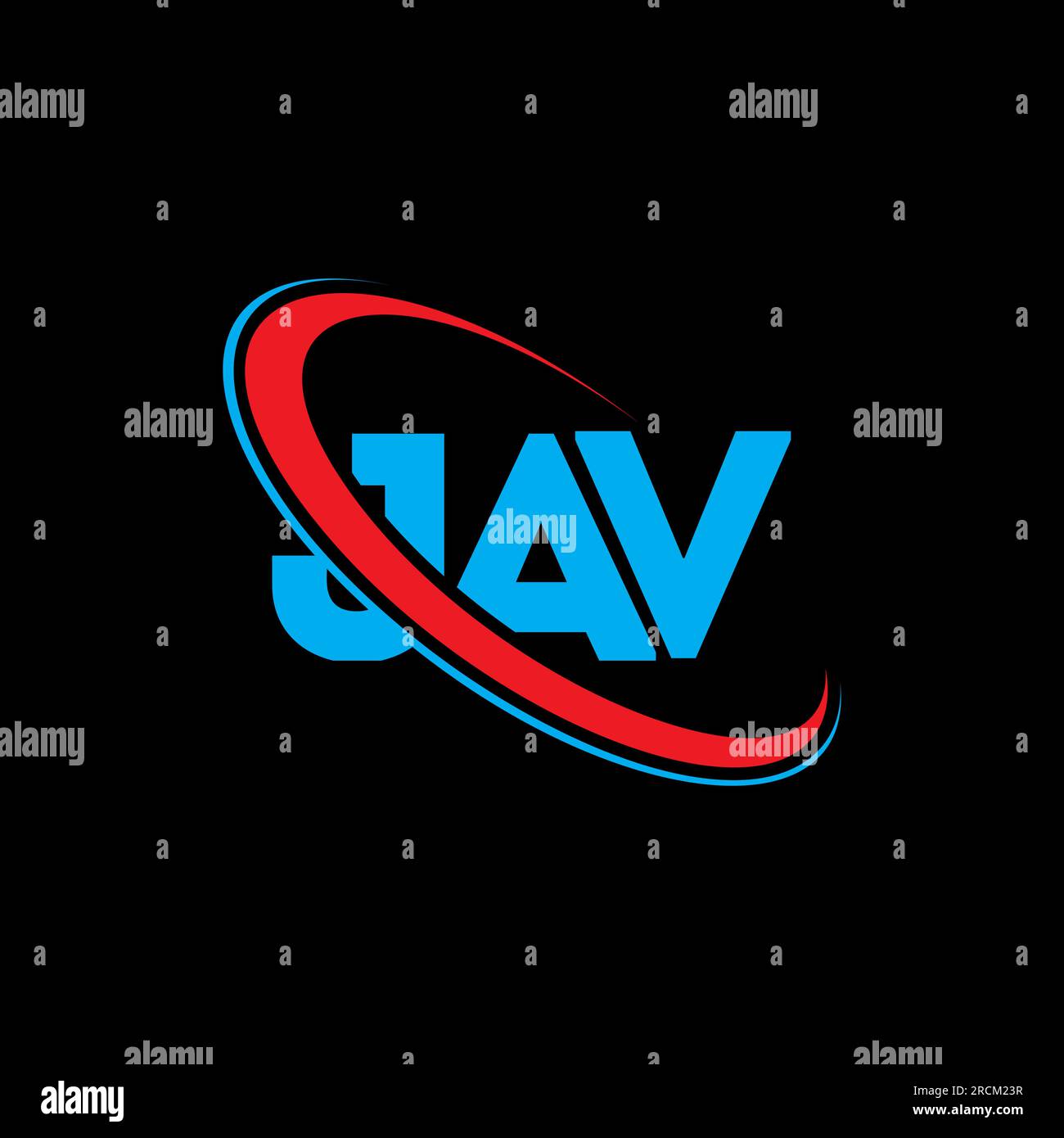 JAV logo. JAV letter. JAV letter logo design. Initials JAV logo linked ...
