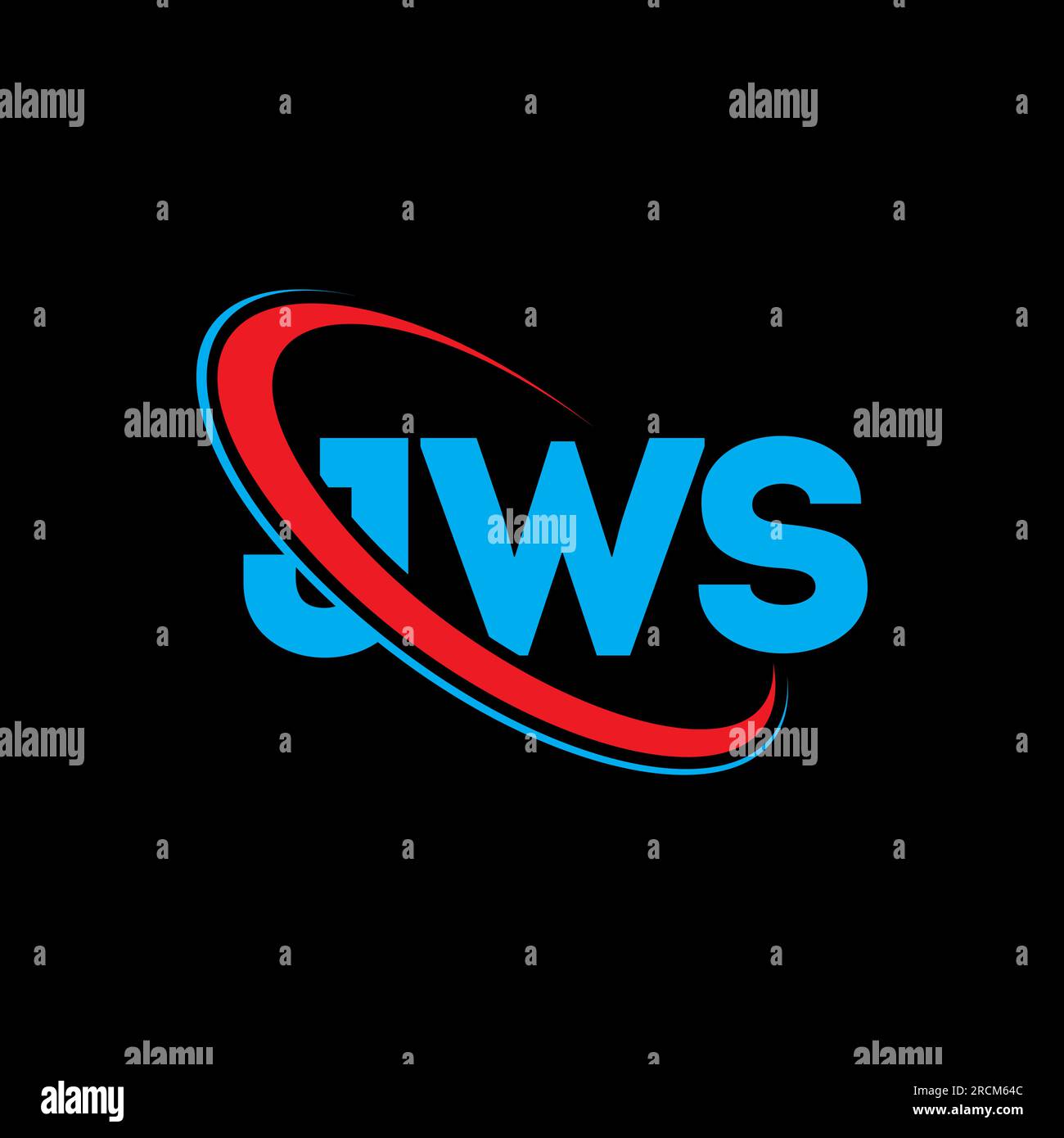 JWS logo. JWS letter. JWS letter logo design. Initials JWS logo linked ...