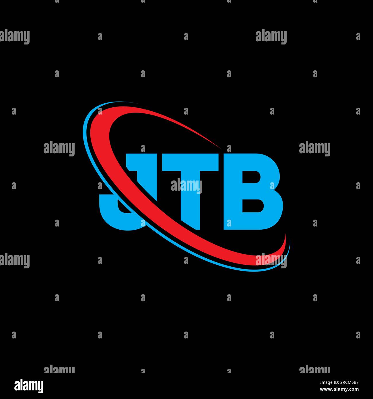 JTB logo. JTB letter. JTB letter logo design. Initials JTB logo linked