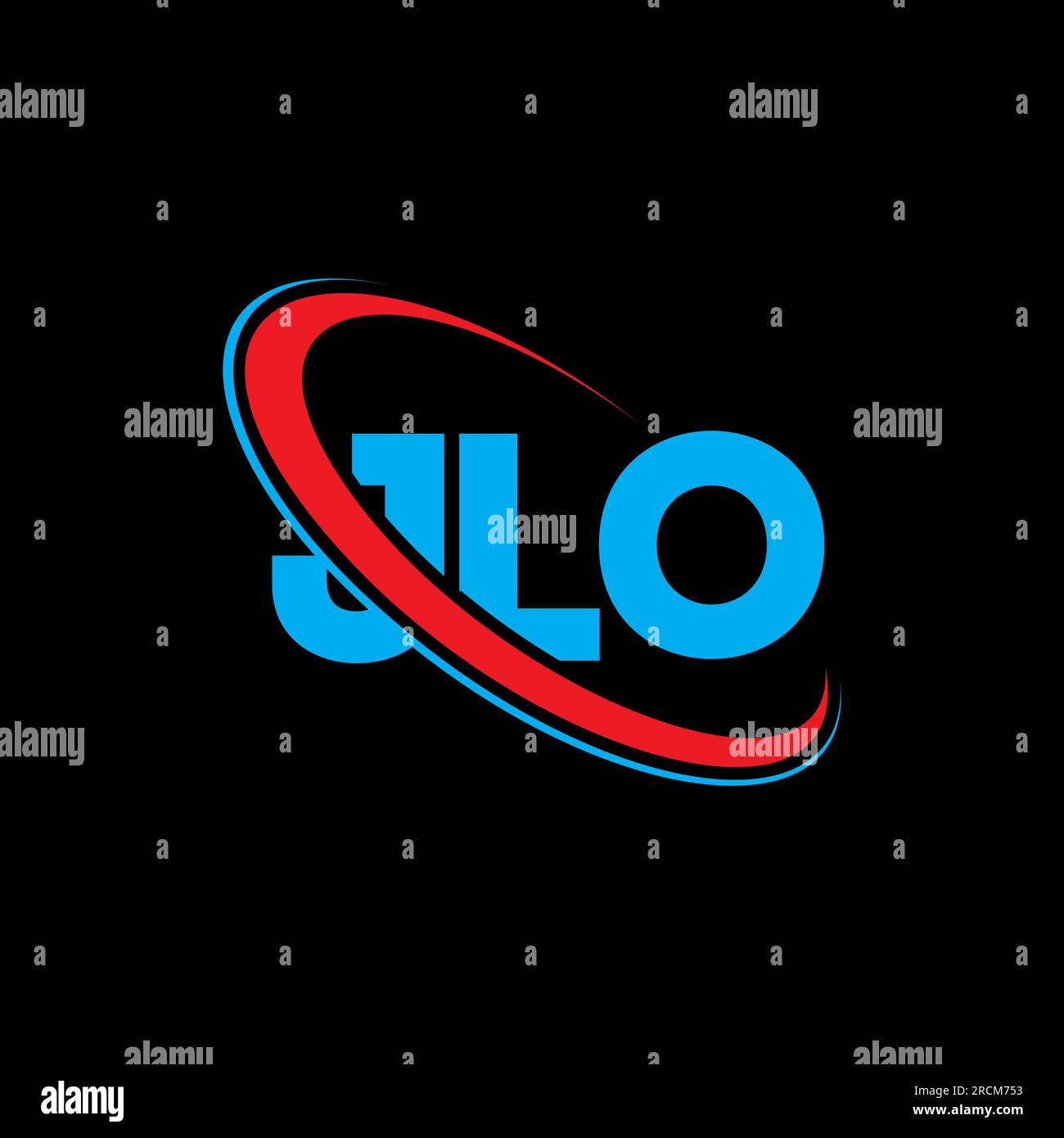 JLO logo. JLO letter. JLO letter logo design. Initials JLO logo linked