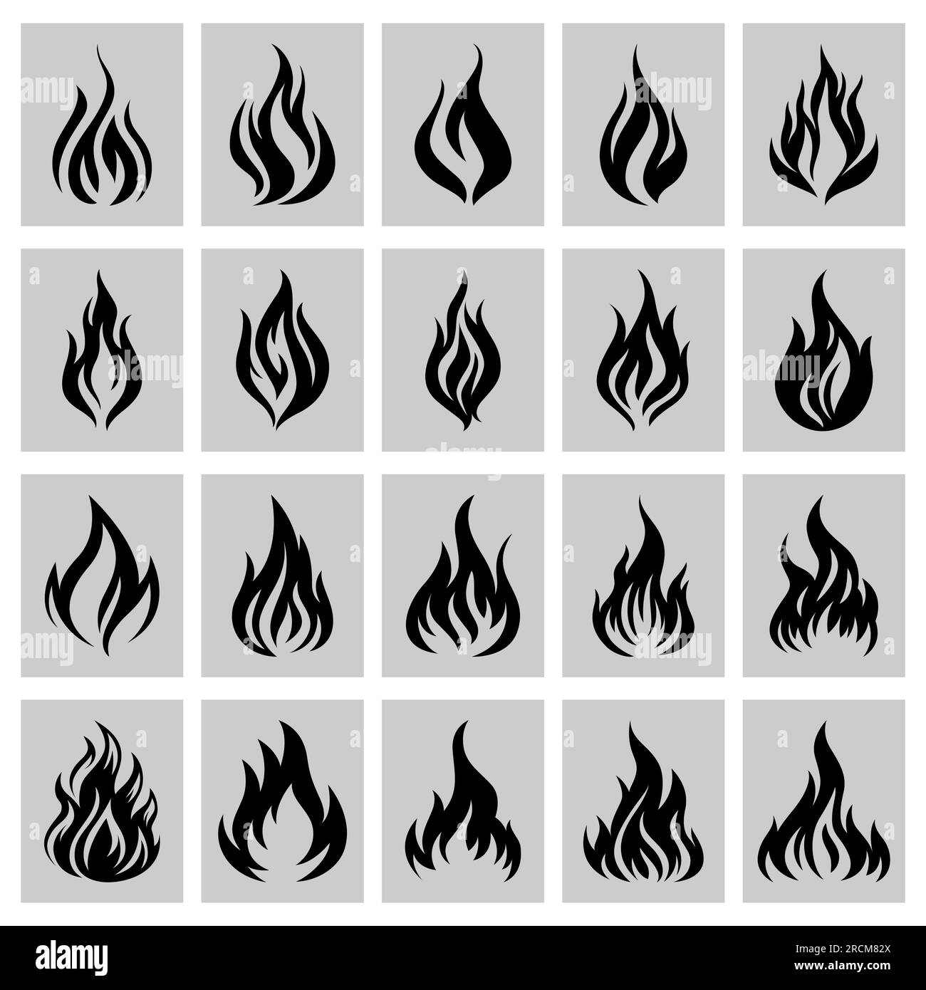 Set of flame and fire in vintage style. Hand drawn engraved monochrome  bonfire sketch. Vector illustration for posters, banners and logo Stock  Vector Image & Art - Alamy