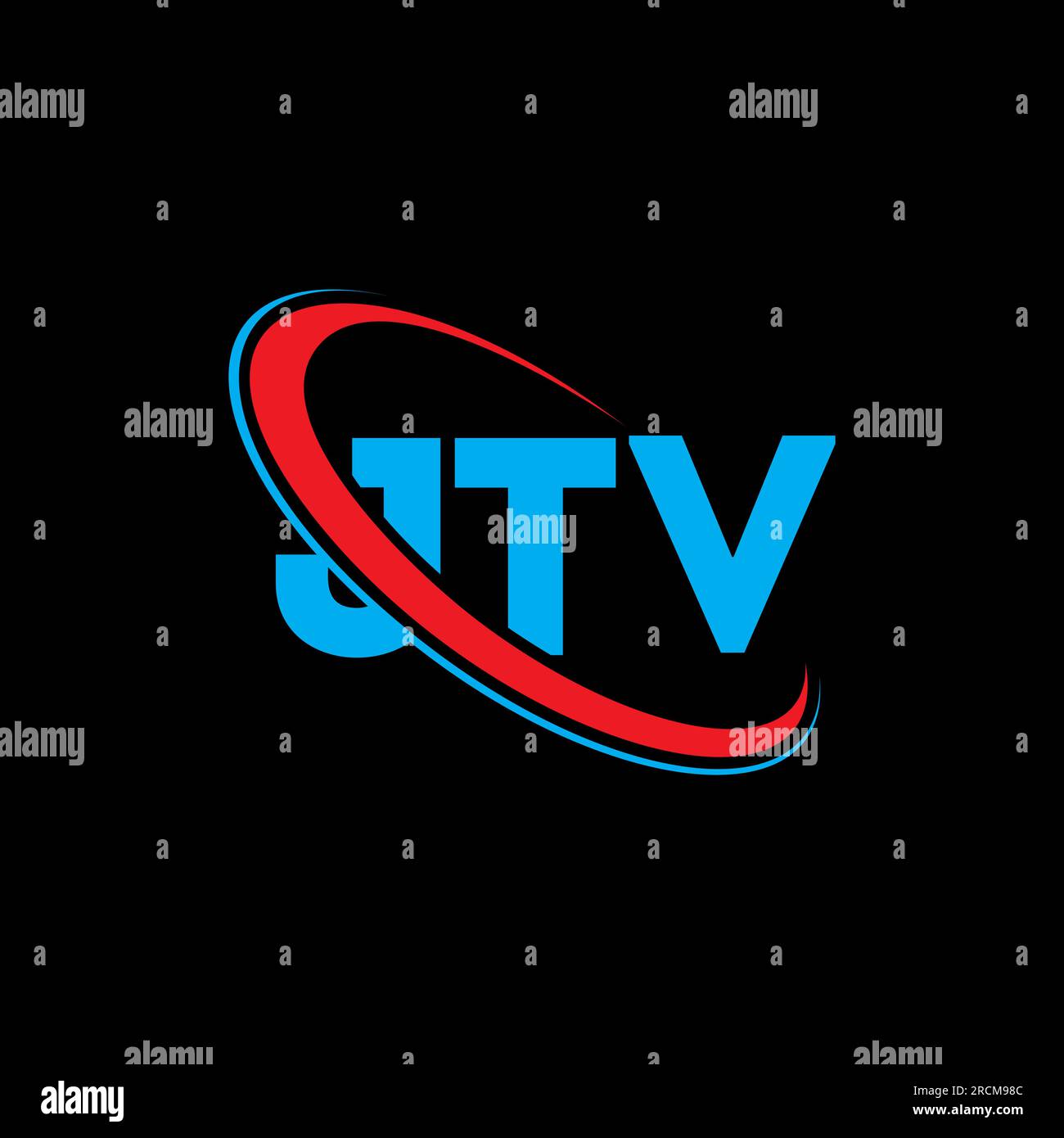 JTV logo. JTV letter. JTV letter logo design. Initials JTV logo linked