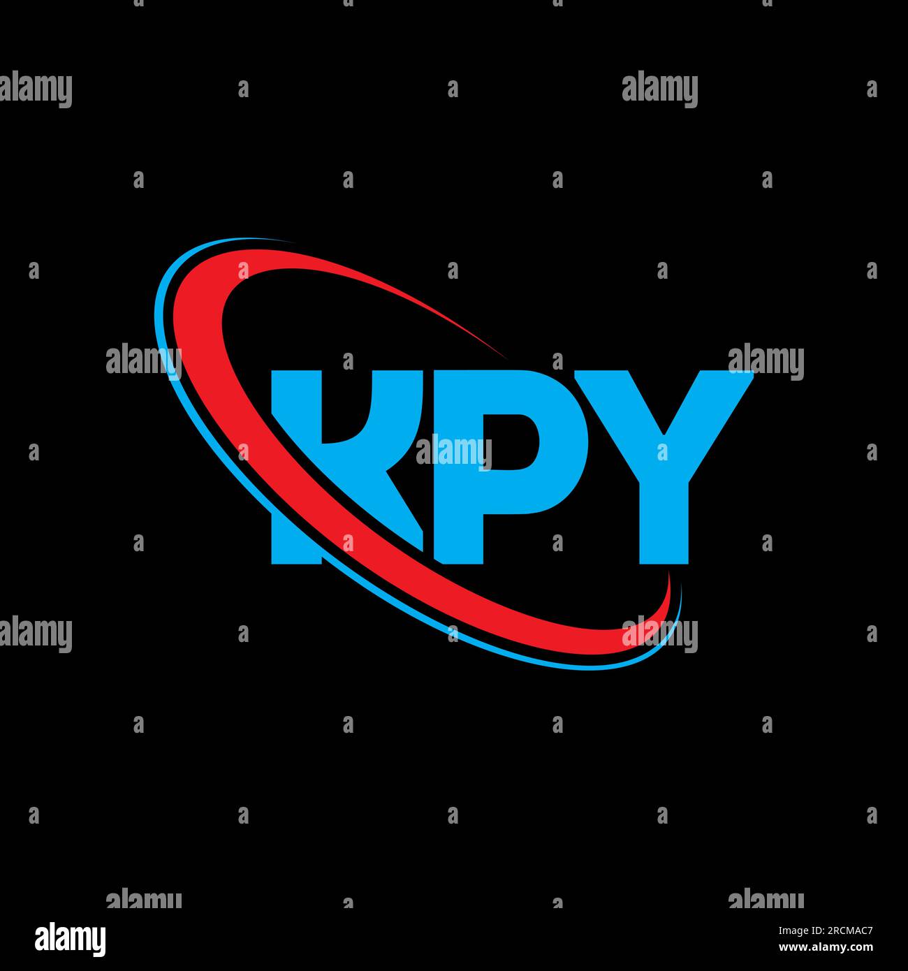 KPY logo. KPY letter. KPY letter logo design. Initials KPY logo linked ...