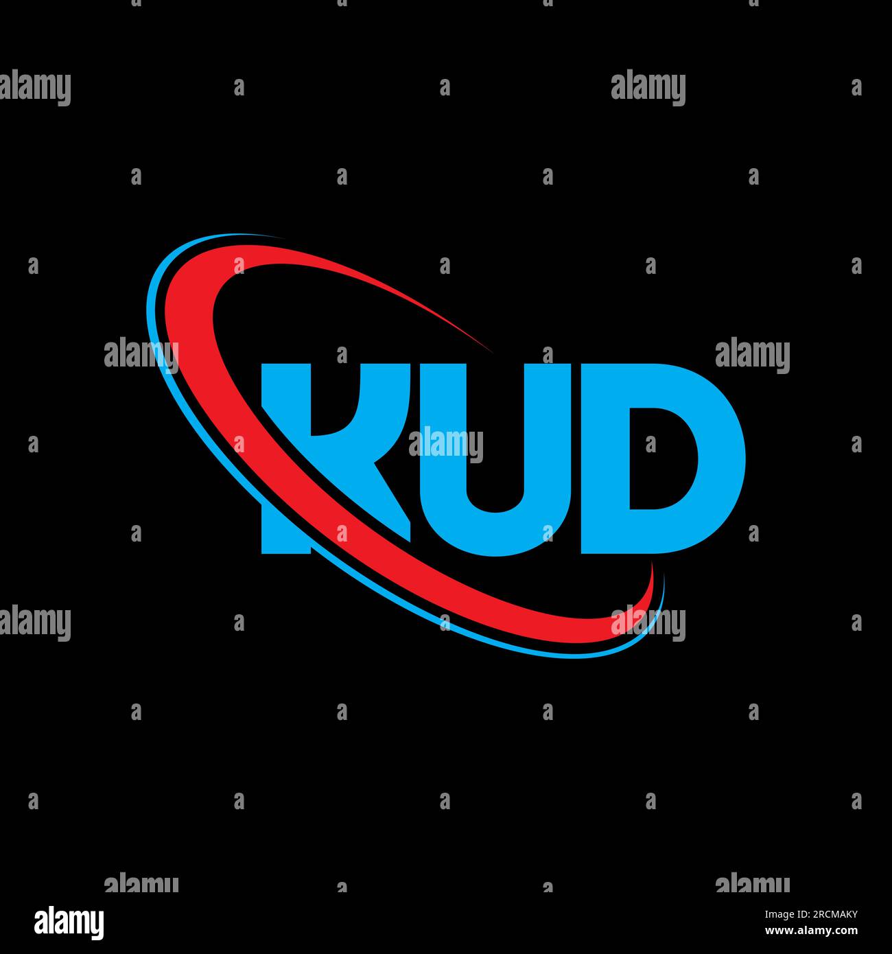 KUD logo. KUD letter. KUD letter logo design. Initials KUD logo linked