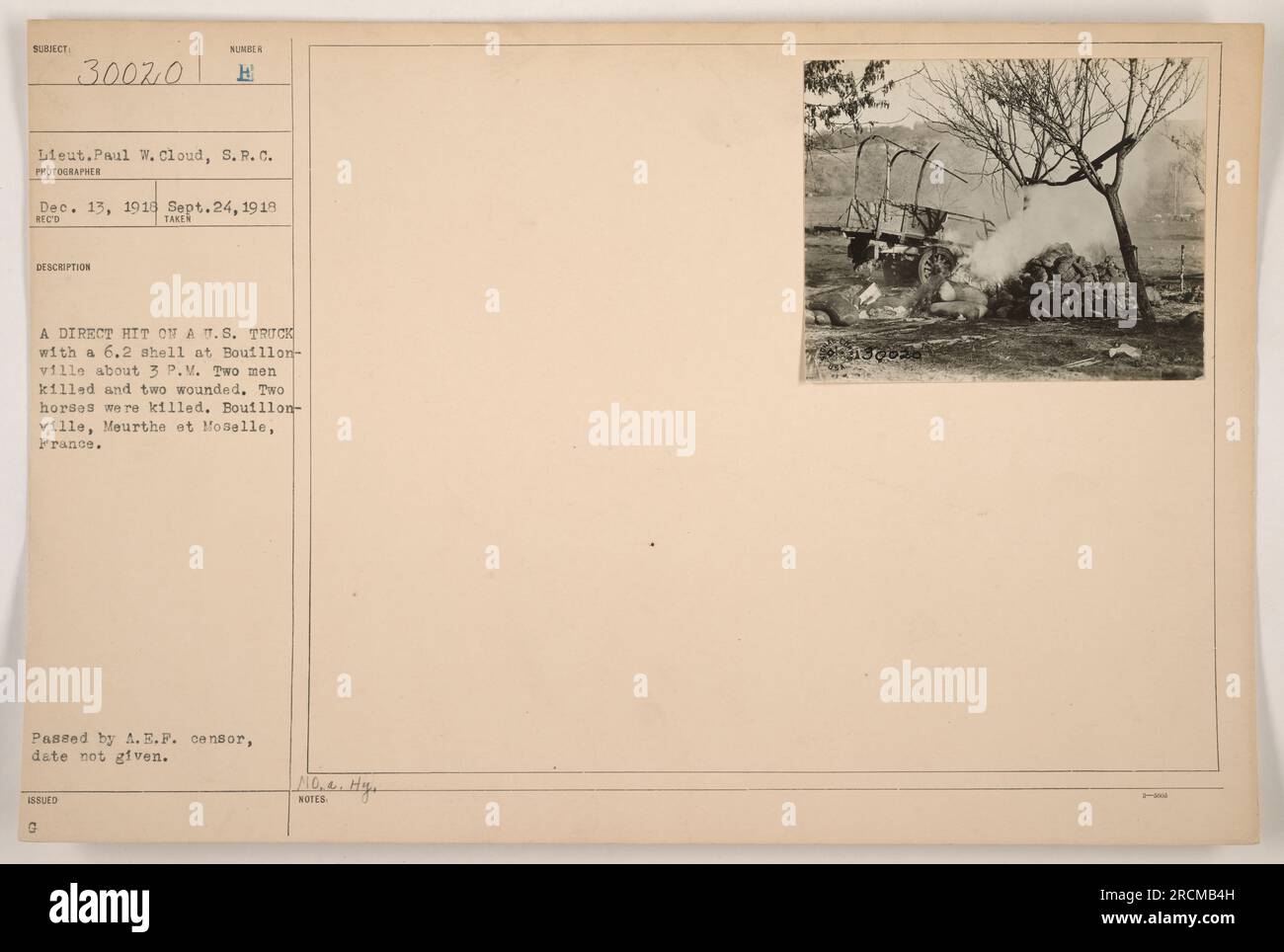 Shell hit truck hi-res stock photography and images - Alamy