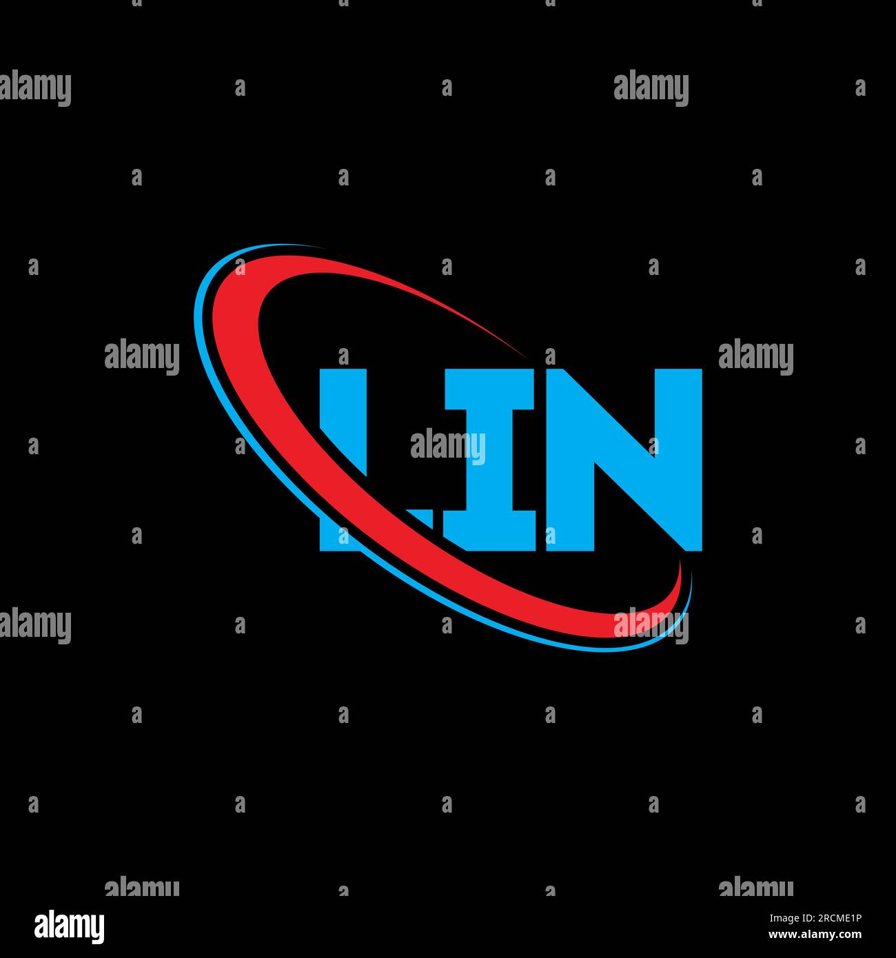 LIN logo. LIN letter. LIN letter logo design. Initials LIN logo linked ...
