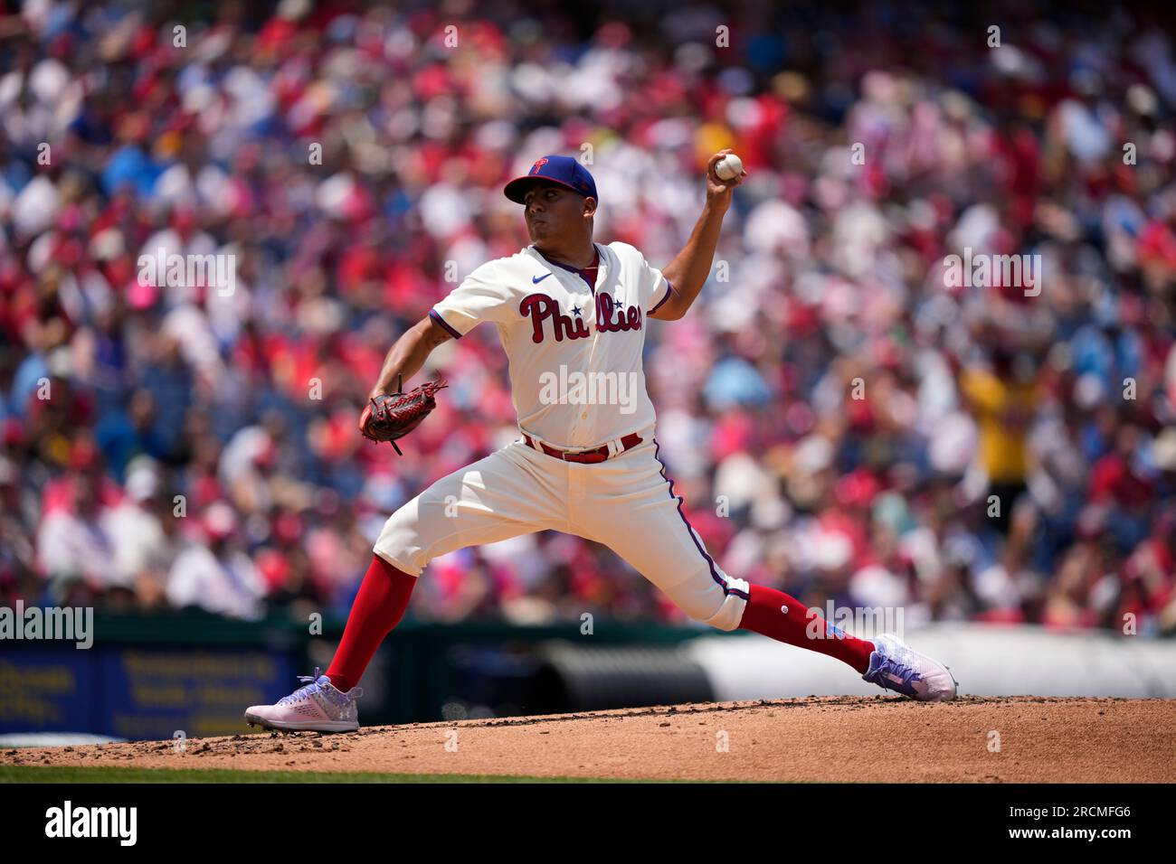 Philadelphia Phillies' Ranger Suarez plays during a baseball game, Tuesday,  June 20, 2023, in Philadelphia. (AP Photo/Matt Slocum Stock Photo - Alamy