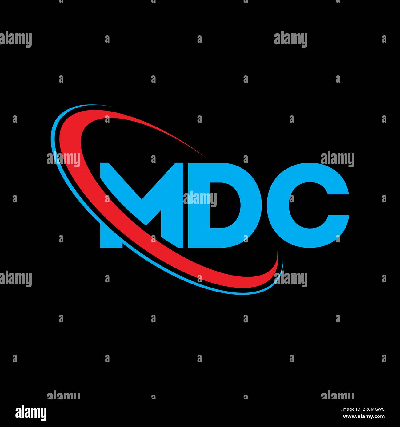 MDC logo. MDC letter. MDC letter logo design. Initials MDC logo linked ...