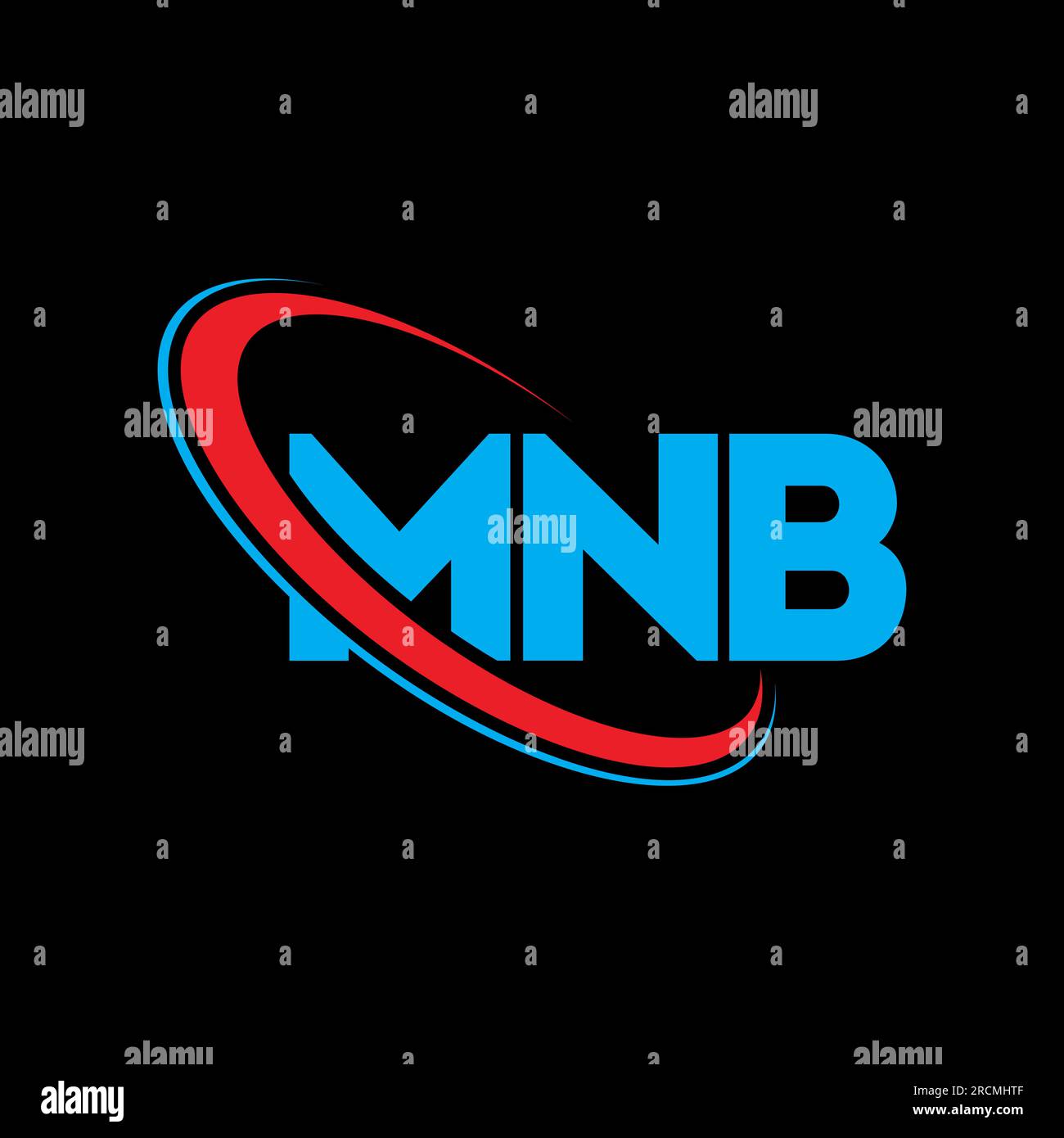 MNB logo. MNB letter. MNB letter logo design. Initials MNB logo linked ...