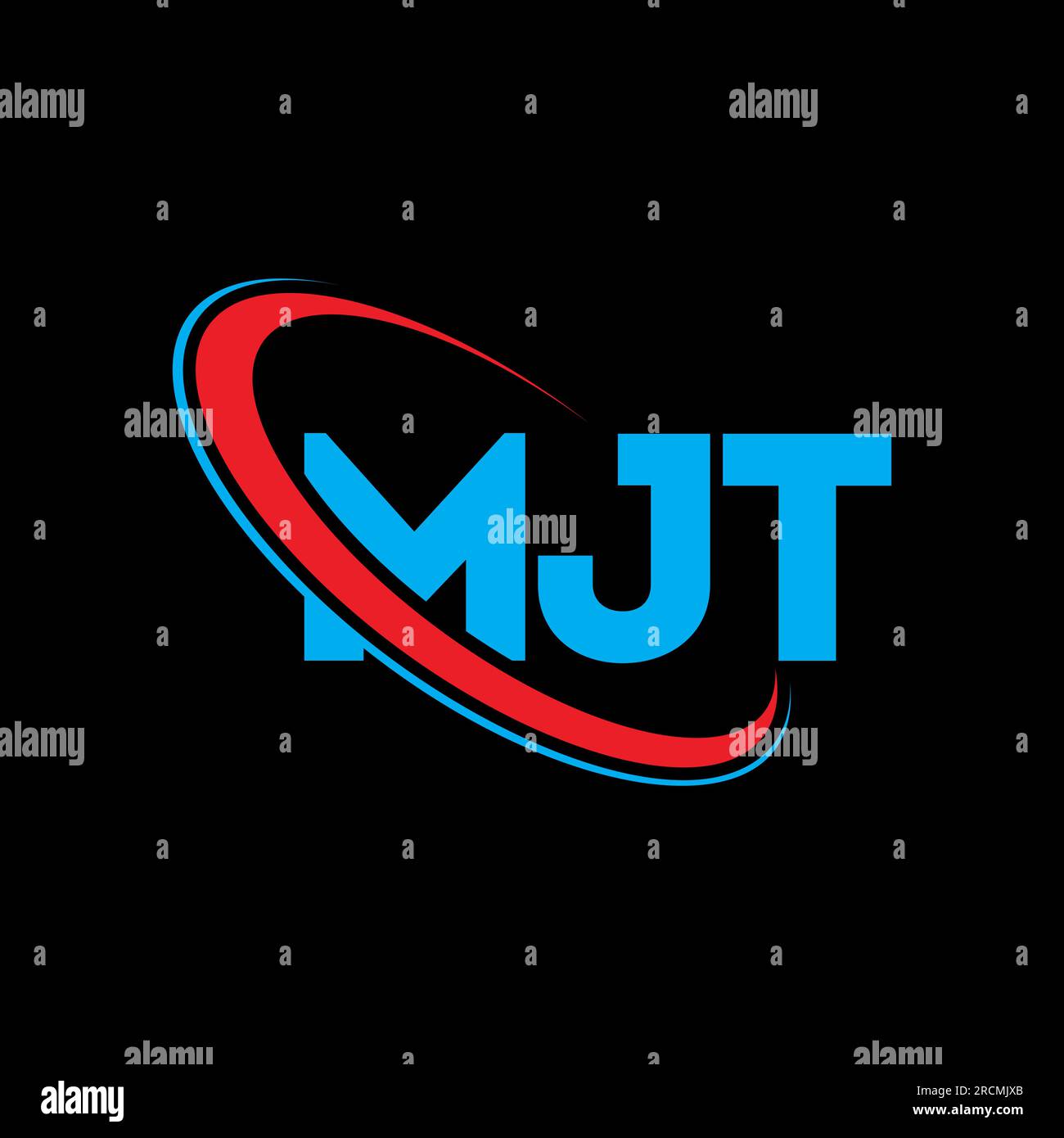 MJT logo. MJT letter. MJT letter logo design. Initials MJT logo linked ...