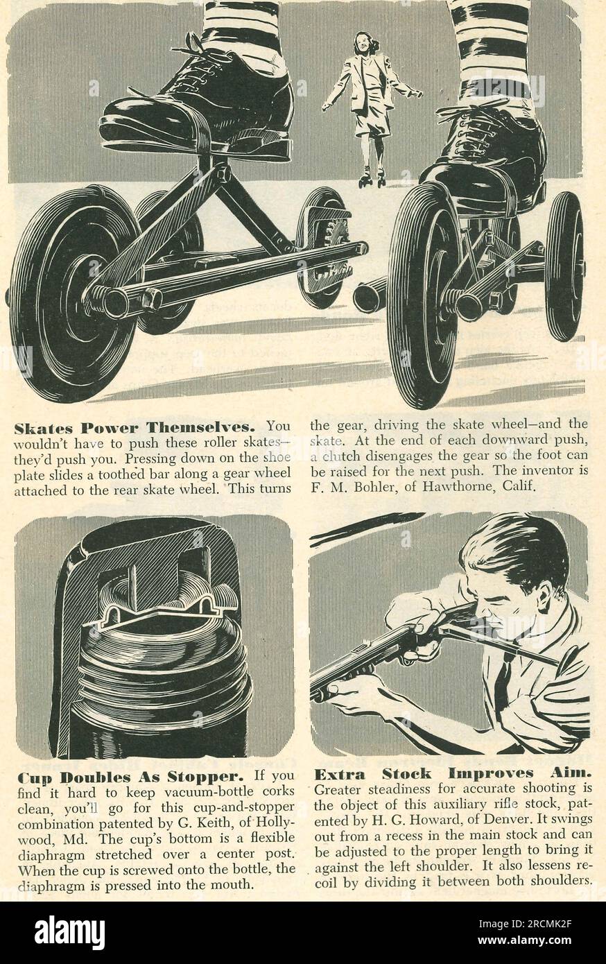 Popular science magazine 1949 hi-res stock photography and images - Alamy