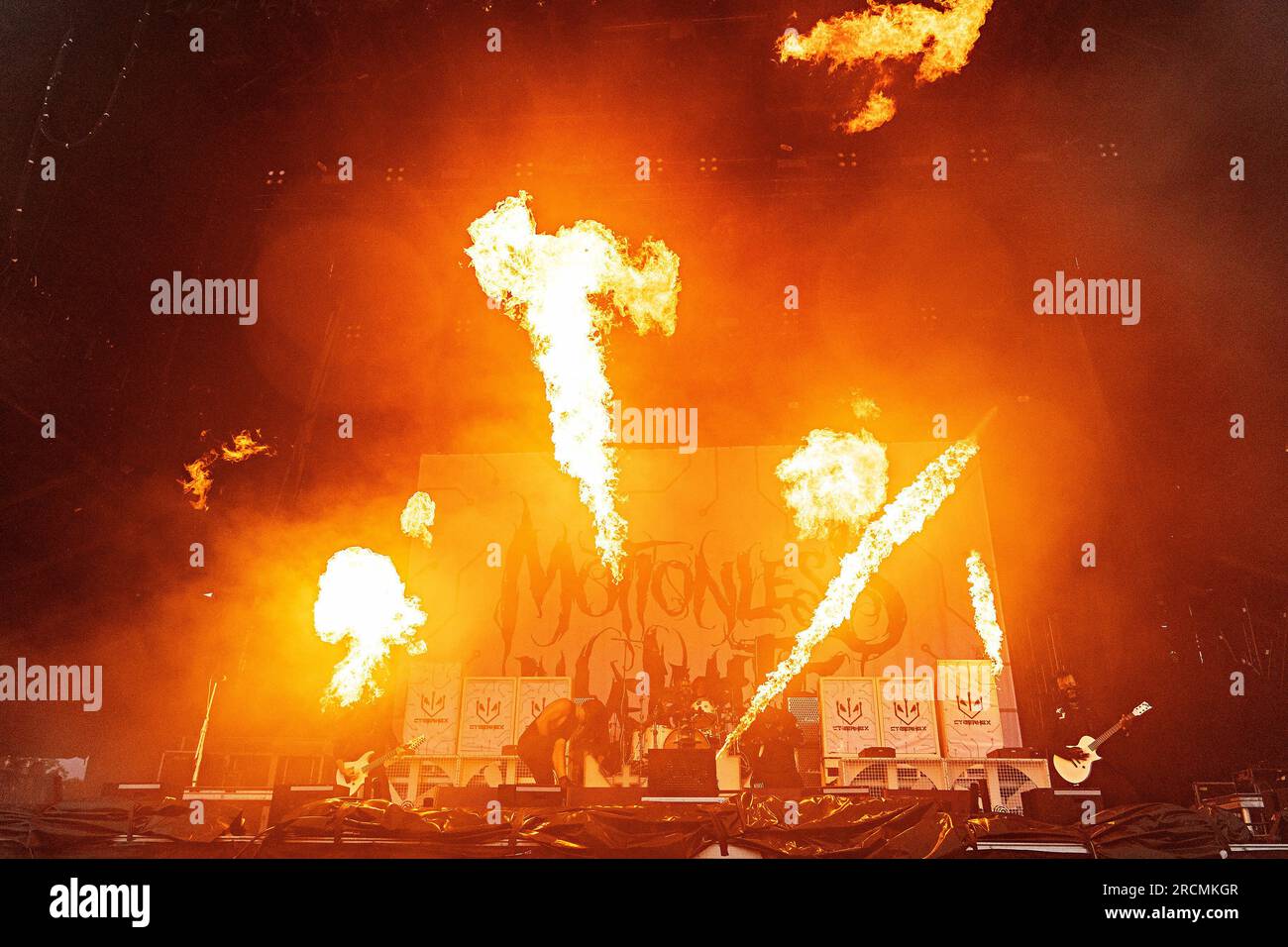 Ryan Sitkowski, from left, Chris "Motionless" Cerulli, and Ricky