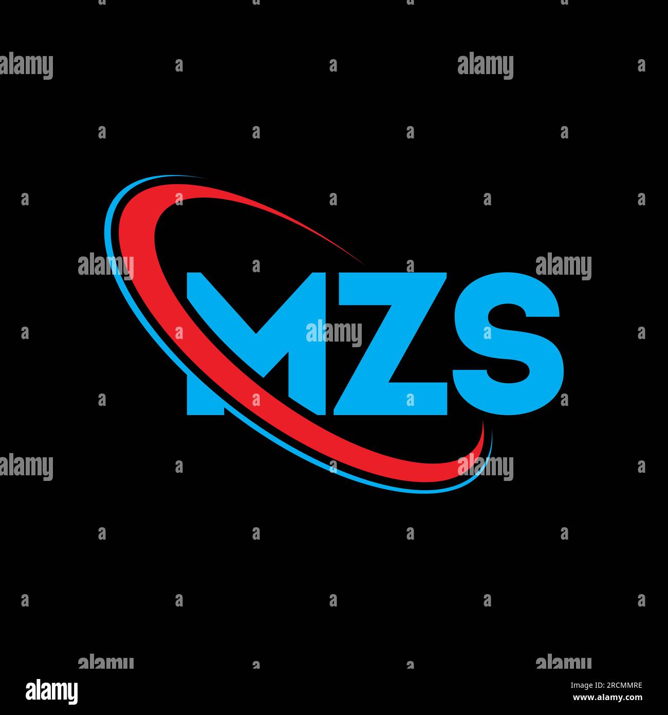 Mzs minimalist logo Stock Vector Images - Alamy
