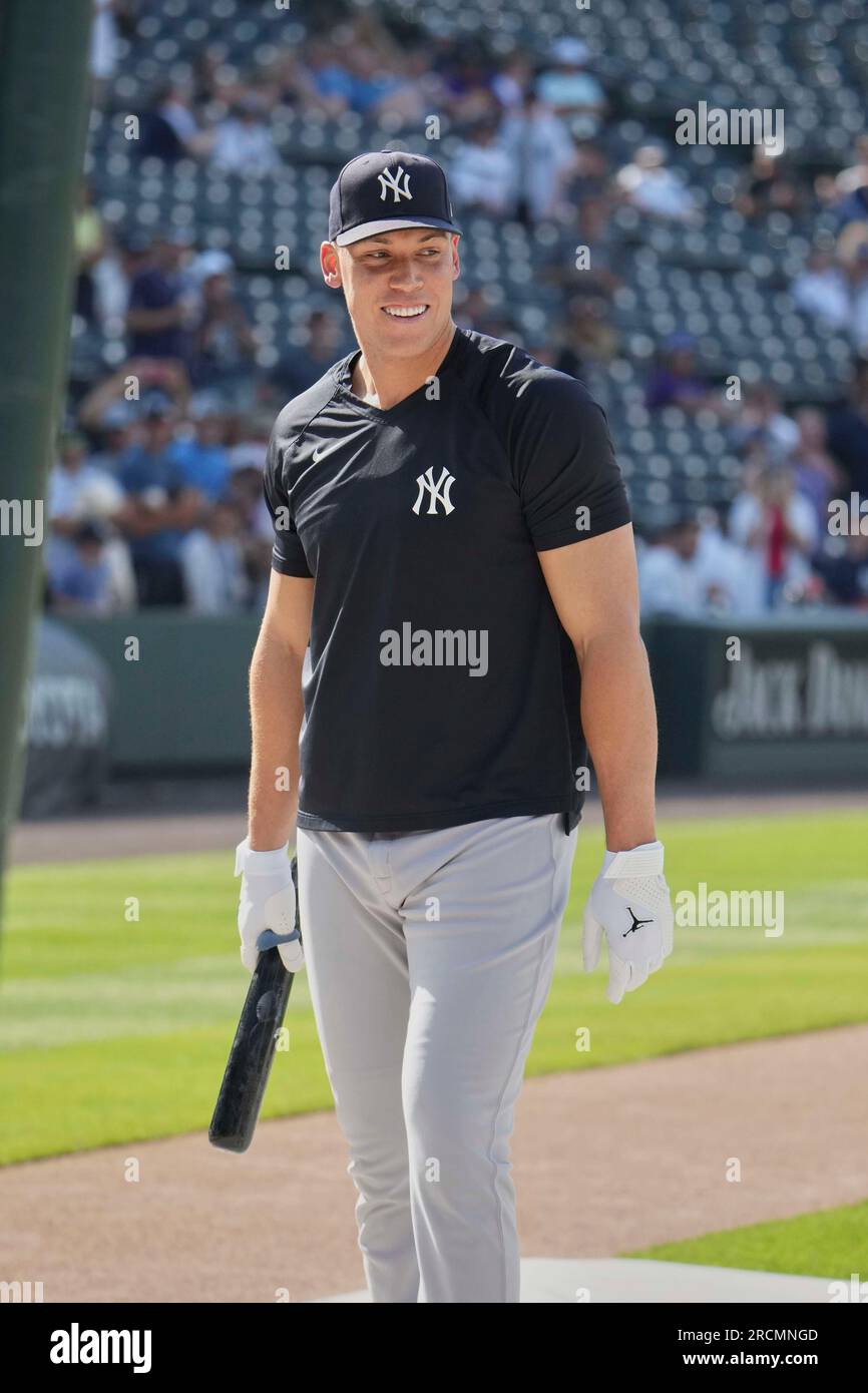 July 15 2023: New York right fielder Aaron Judge (99) takes