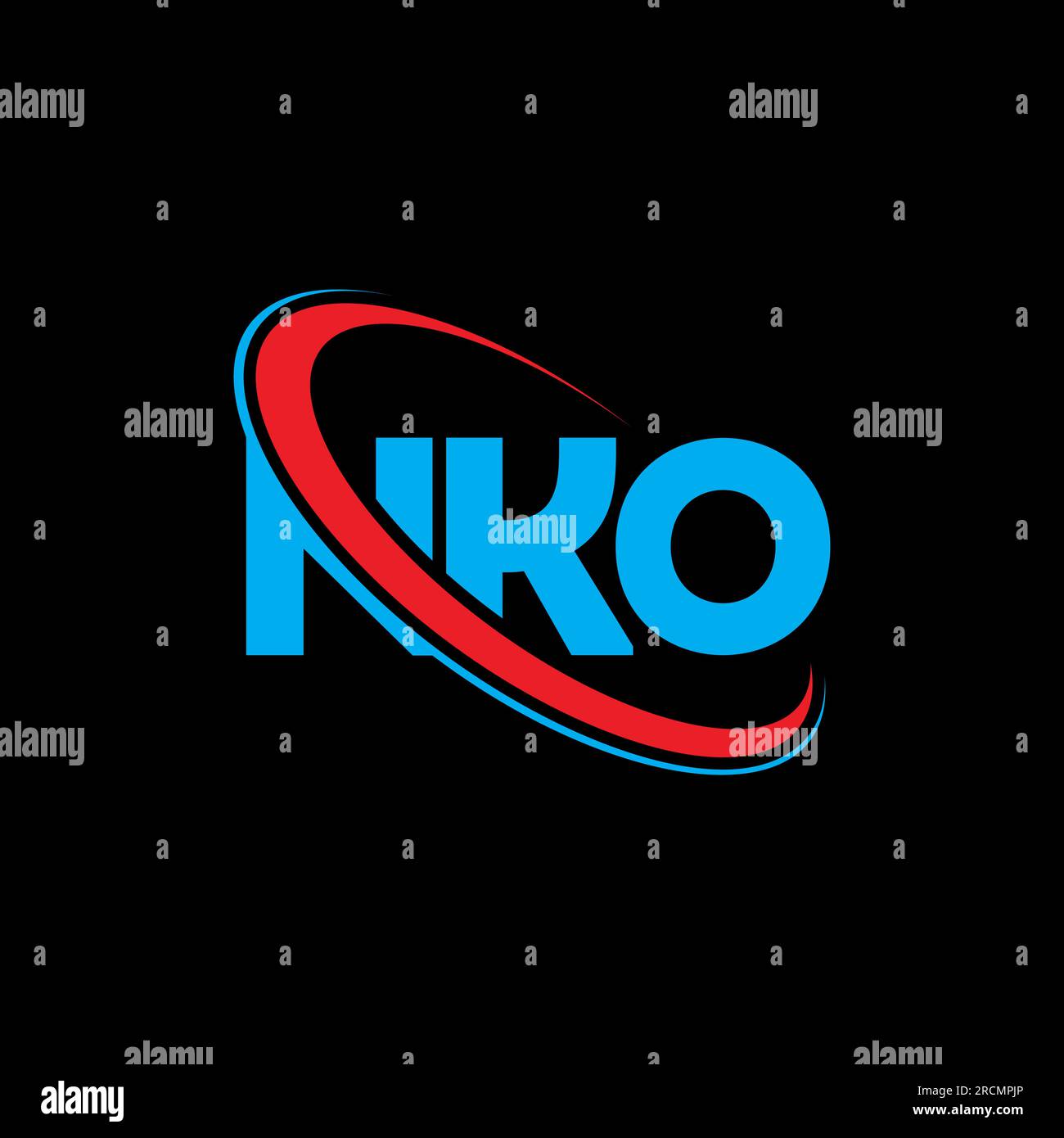 Nko Logo Nko Letter Nko Letter Logo Design Initials Nko Logo Linked
