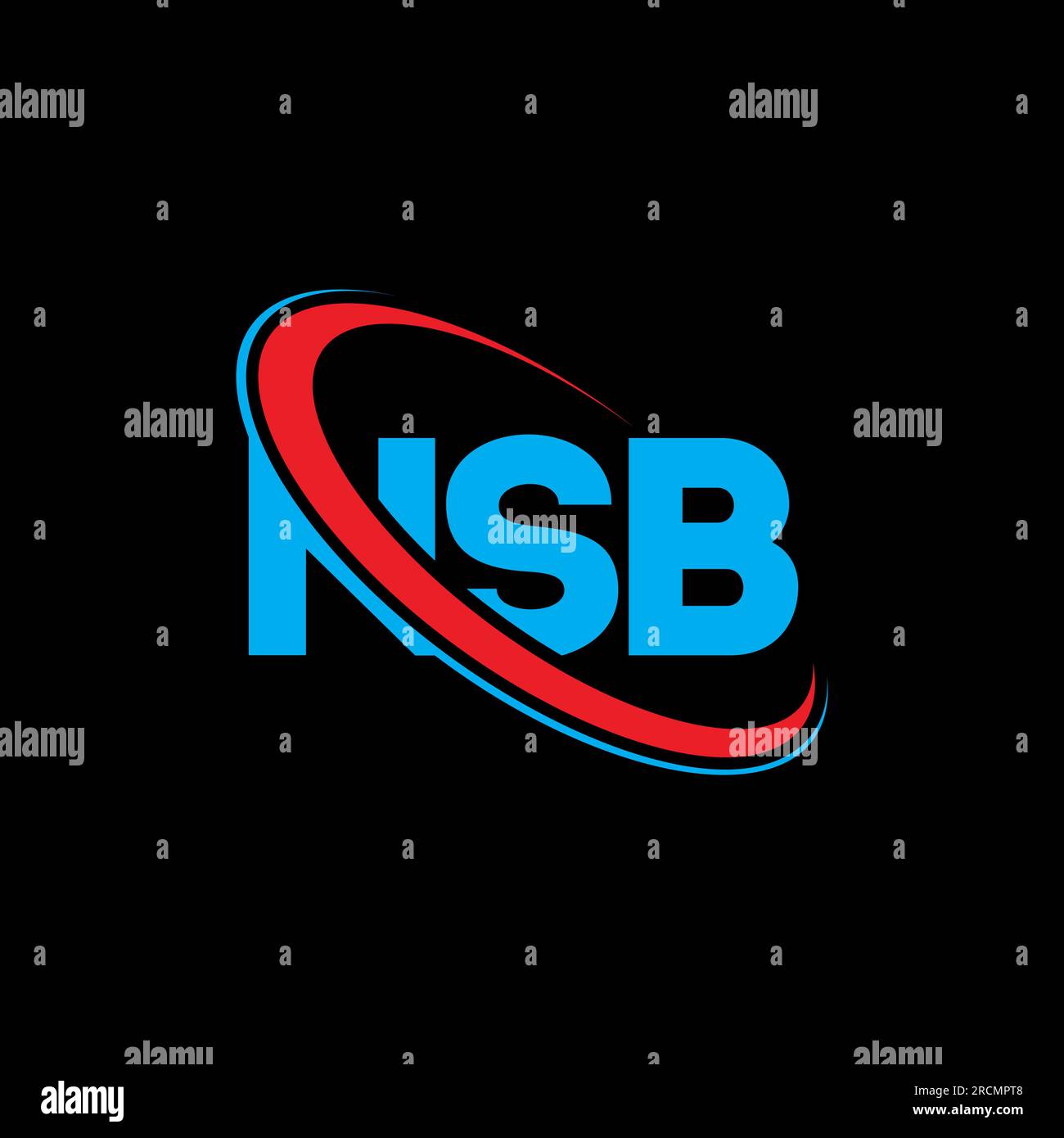 NSB logo. NSB letter. NSB letter logo design. Initials NSB logo linked