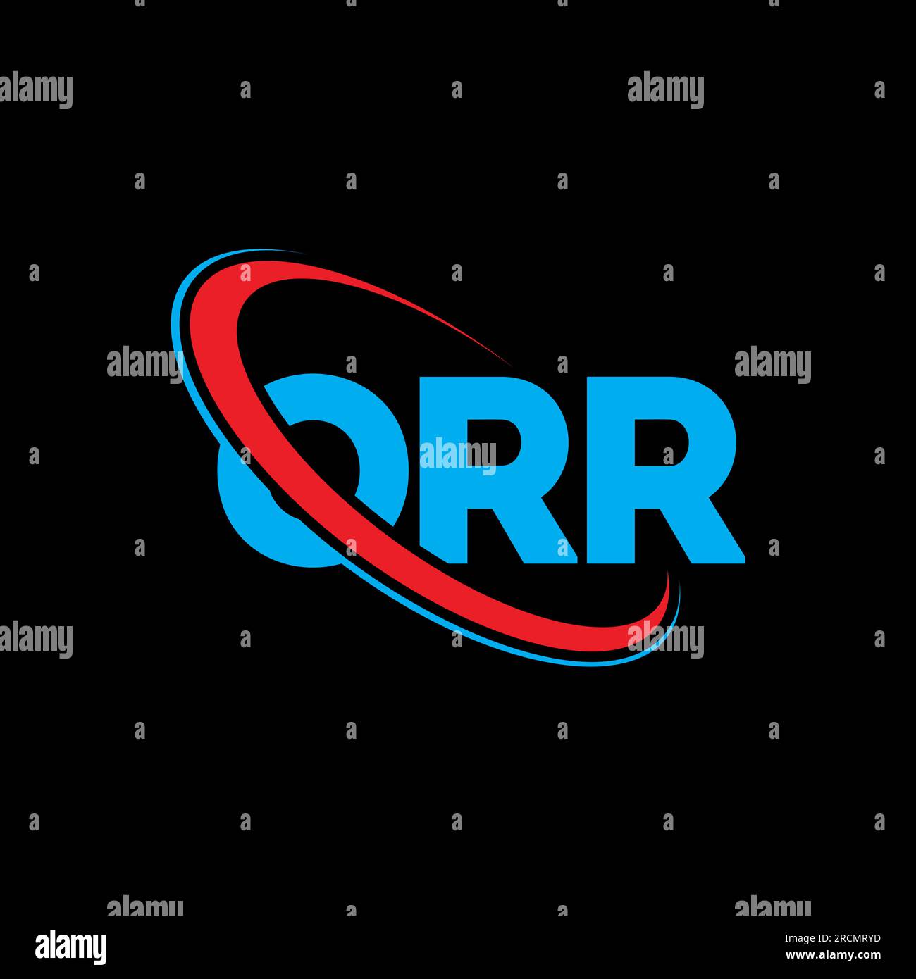 ORR logo. ORR letter. ORR letter logo design. Initials ORR logo linked