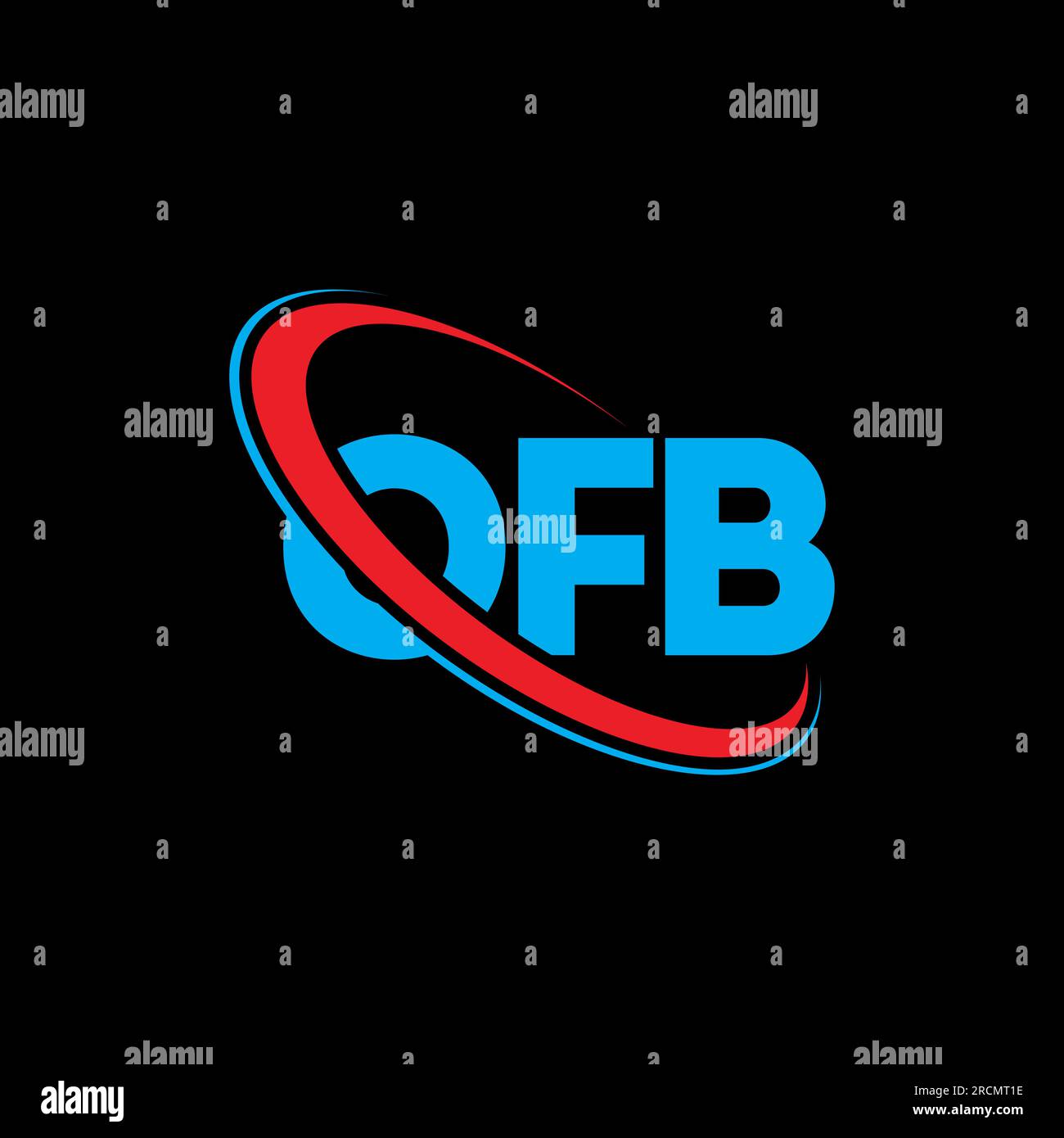 OFB logo. OFB letter. OFB letter logo design. Initials OFB logo linked ...