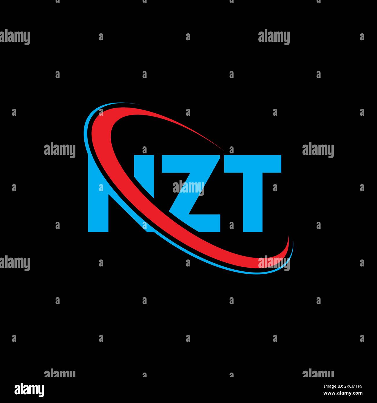 NZT logo. NZT letter. NZT letter logo design. Initials NZT logo linked ...