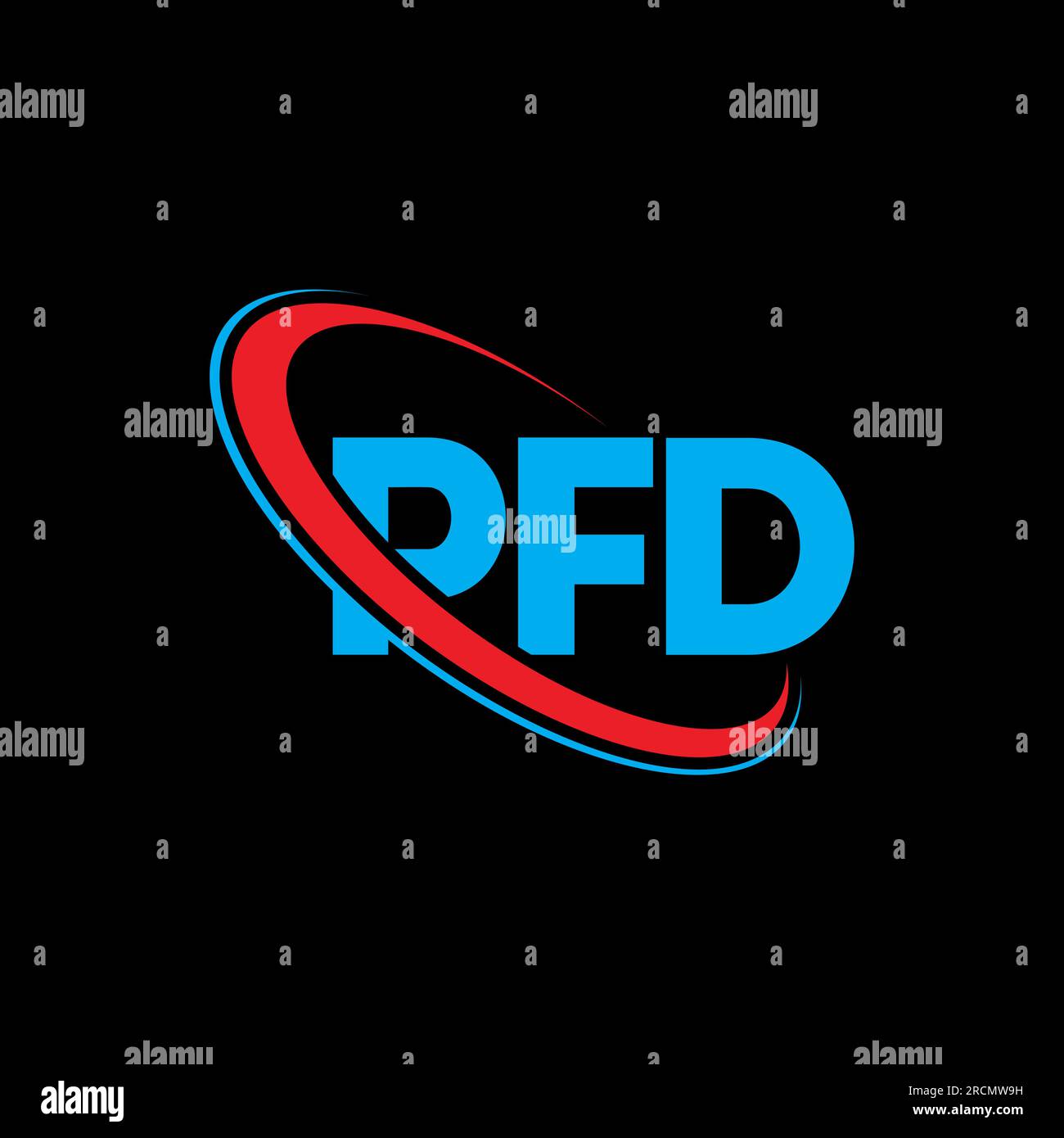 PFD logo. PFD letter. PFD letter logo design. Initials PFD logo linked