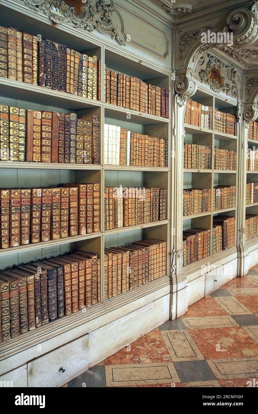 Library of the Palace of Mafra, 18thcentury baroque Royal Palace and