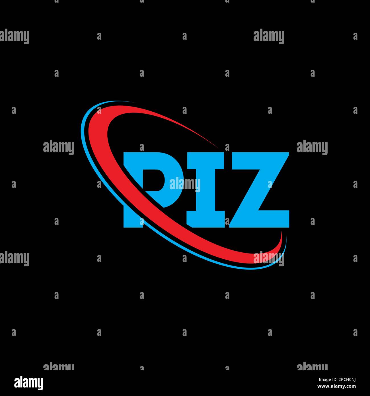 PIZ logo. PIZ letter. PIZ letter logo design. Initials PIZ logo linked ...