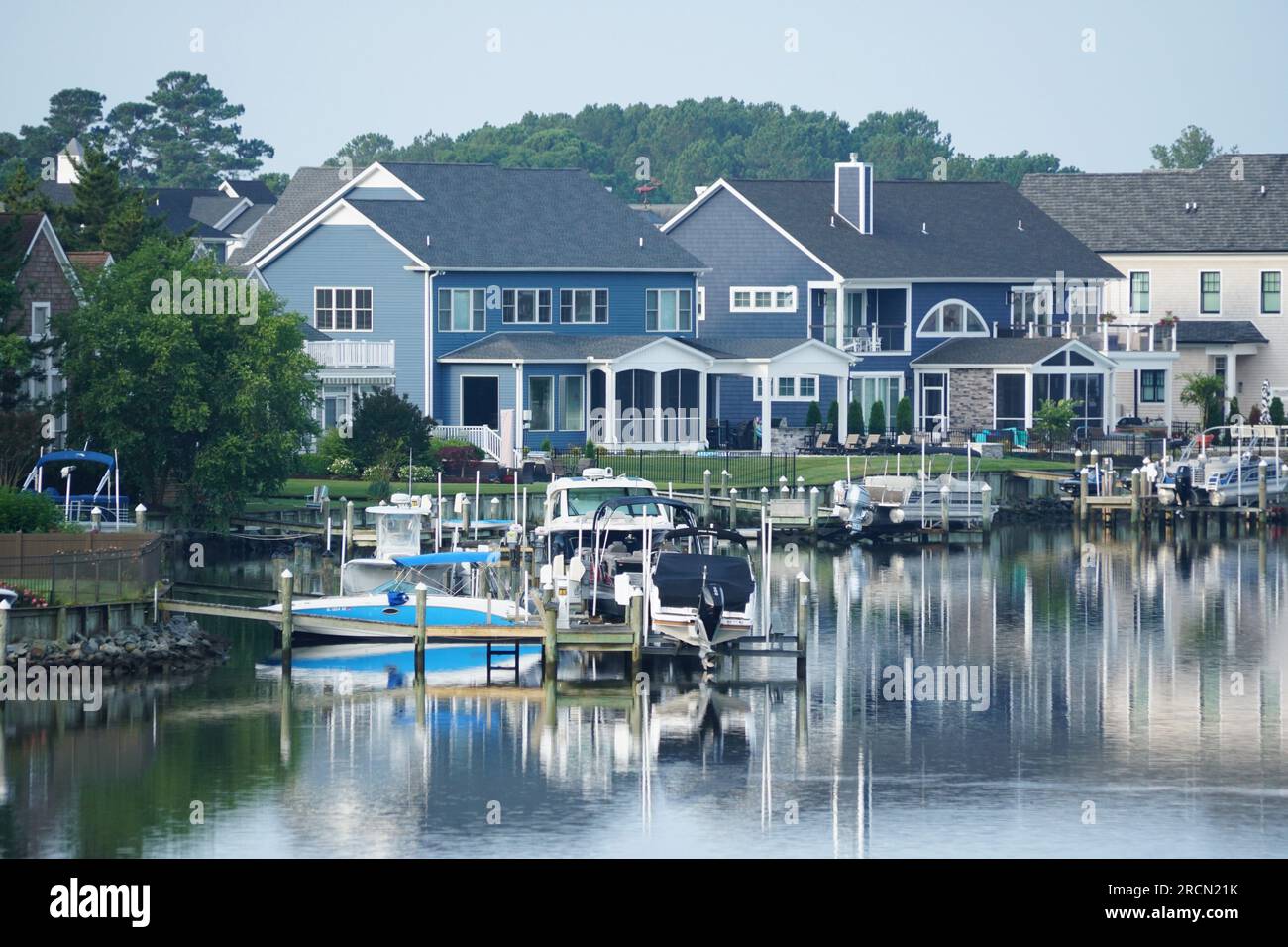 Rehoboth Beach, Delaware, U.S.A July 8, 2023 The view of the luxury
