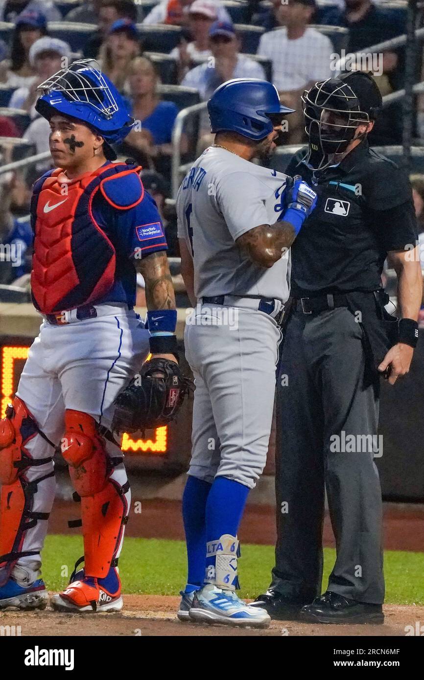 MLB umpire Alex Tosi, right, and umpire Stu Scheurwater (85) in the first  inning during a baseball game between the Arizona Diamondbacks and the St.  Louis Cardinals, Sunday, Aug. 21, 2022, in