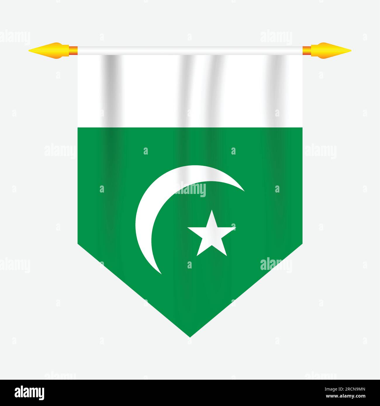 Pakistani 3d flag Stock Vector Images Alamy