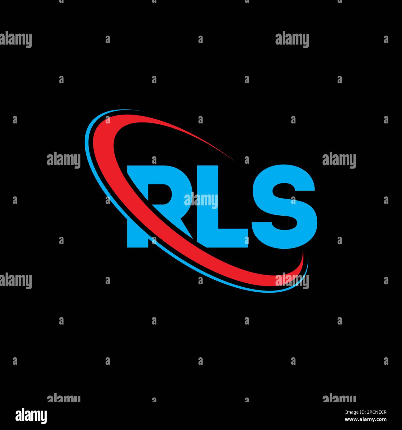 RLS logo. RLS letter. RLS letter logo design. Initials RLS logo linked