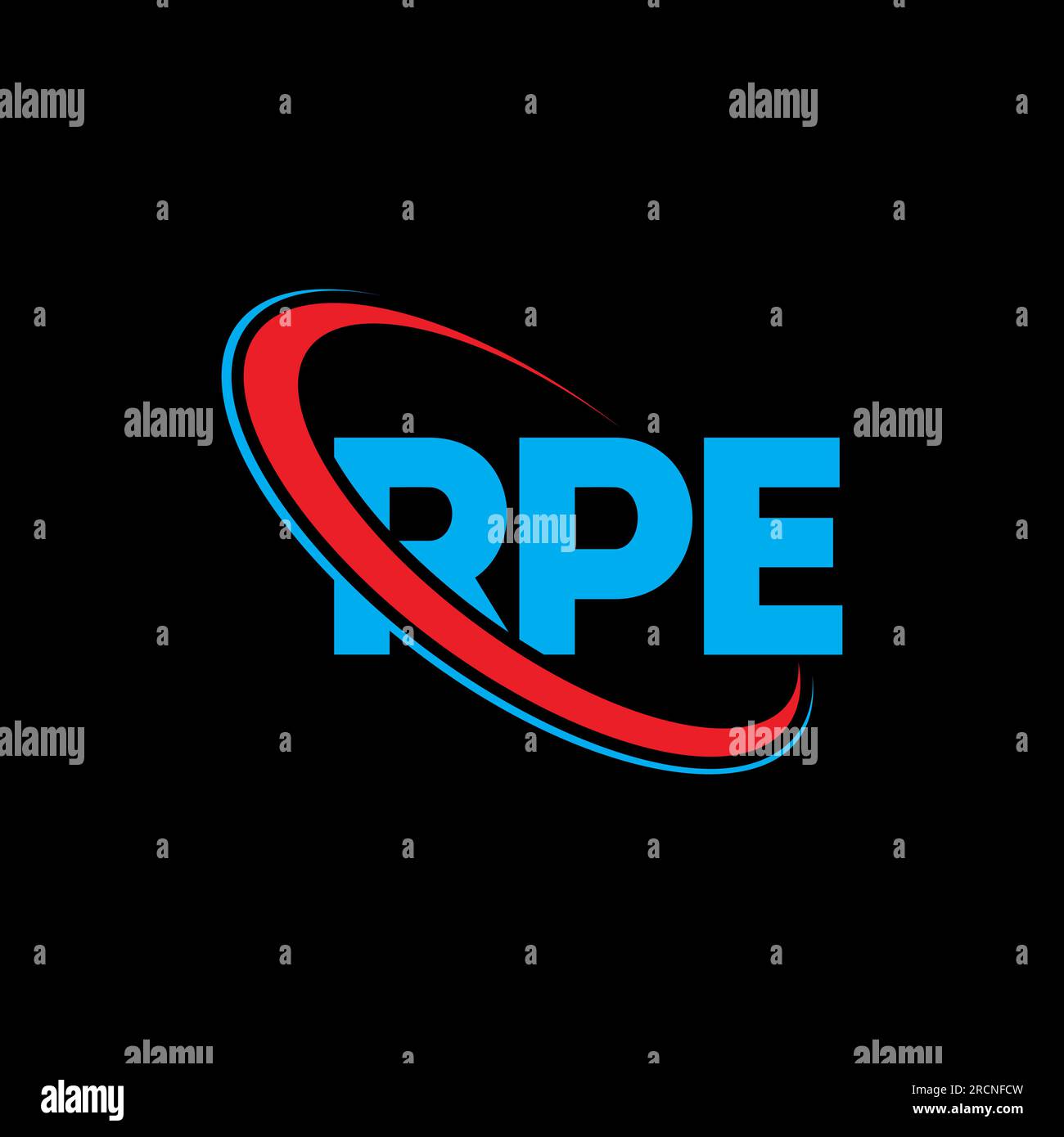 RPE logo. RPE letter. RPE letter logo design. Initials RPE logo linked ...