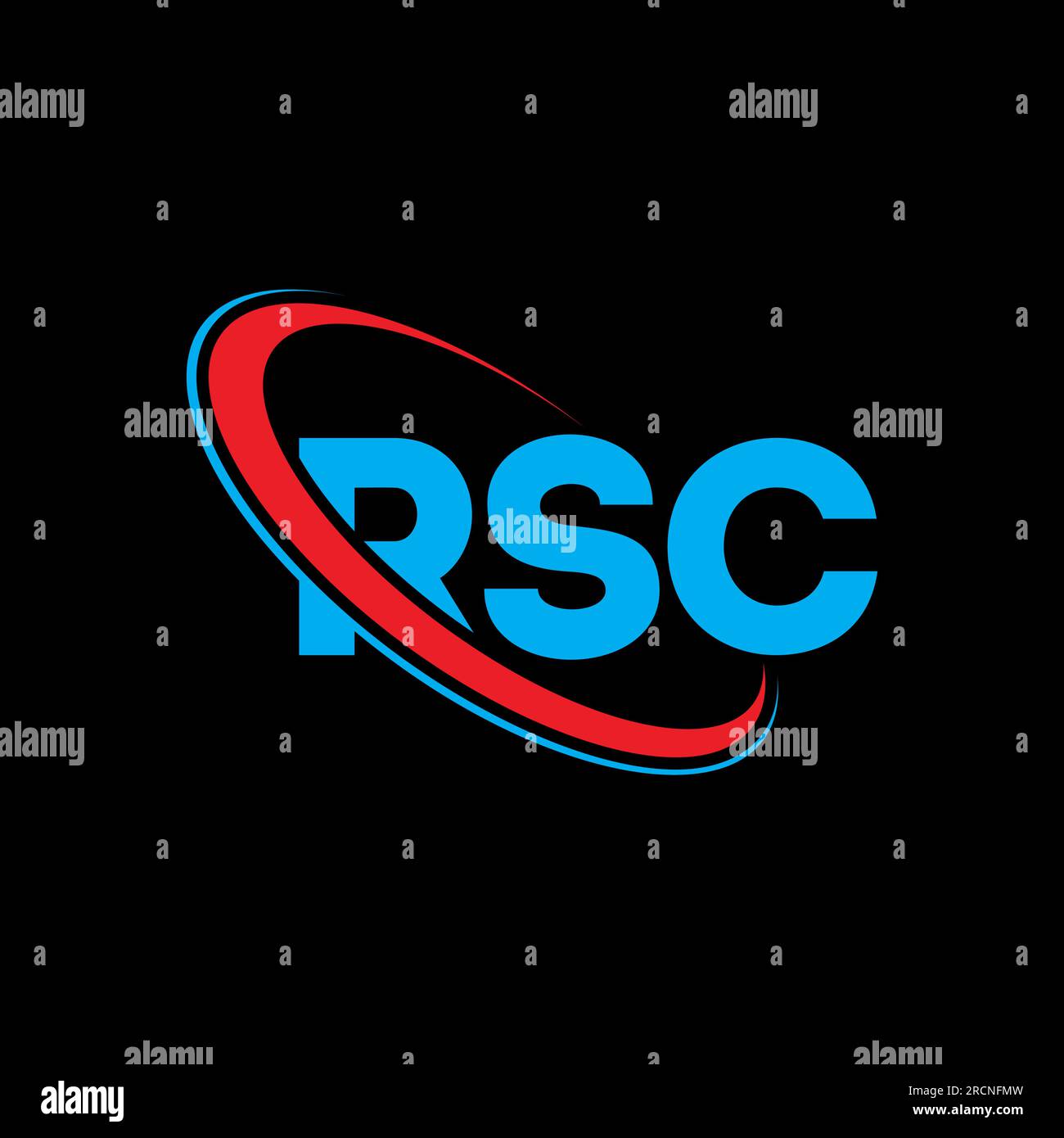 RSC logo. RSC letter. RSC letter logo design. Initials RSC logo linked ...