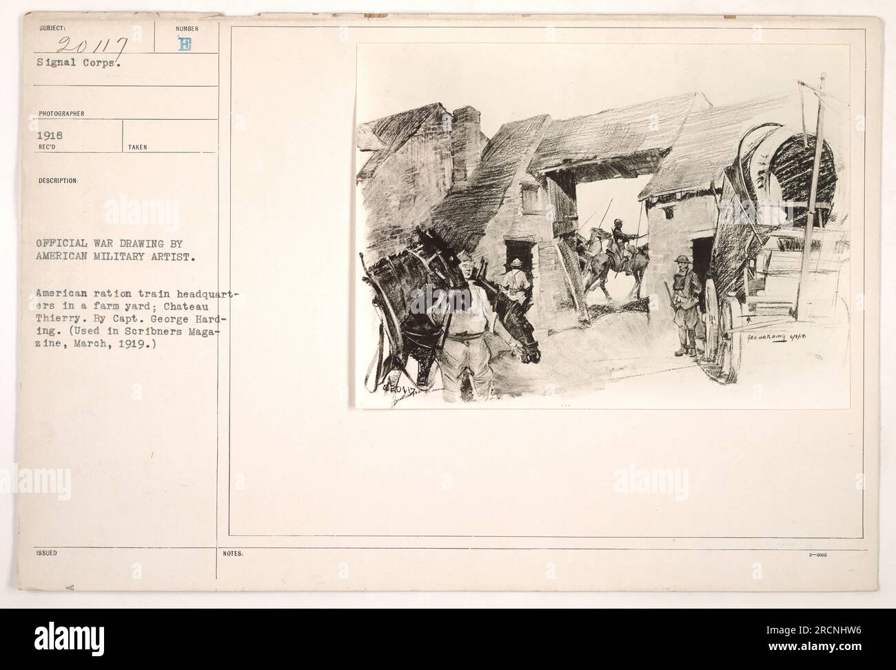 American ration train hi-res stock photography and images - Alamy