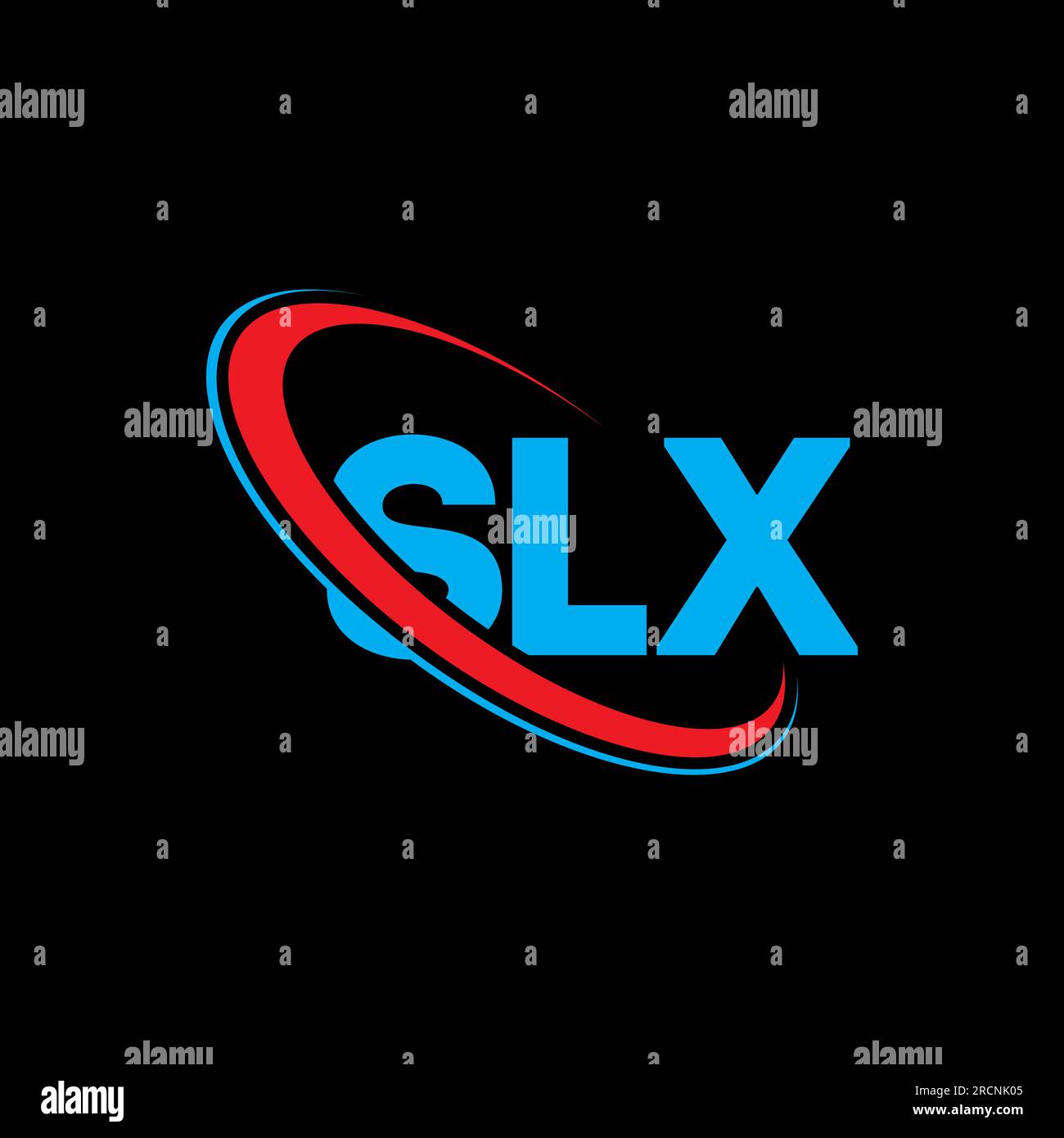 SLX logo. SLX letter. SLX letter logo design. Initials SLX logo linked ...