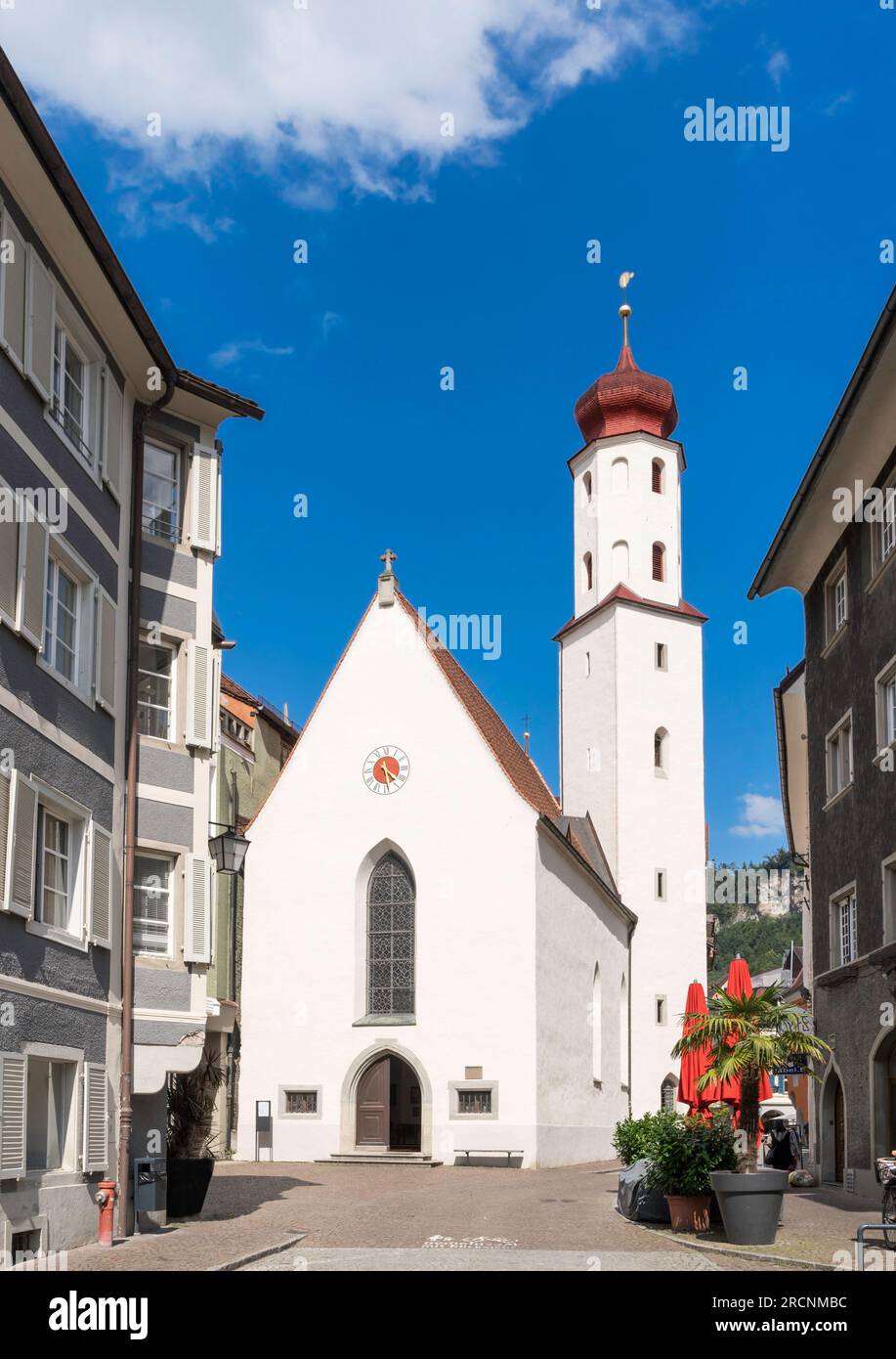 The Serbian Orthodox Church in Feldkirch, Austria, Europe Stock Photo