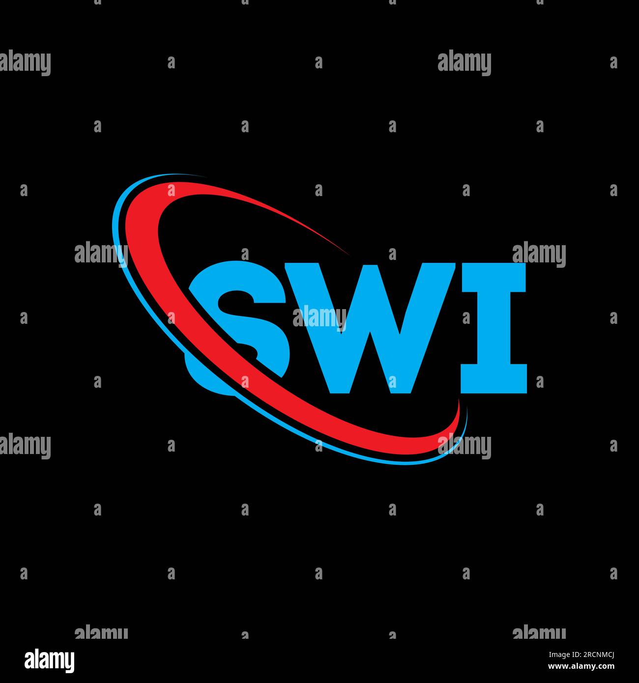 SWI logo. SWI letter. SWI letter logo design. Initials SWI logo linked ...