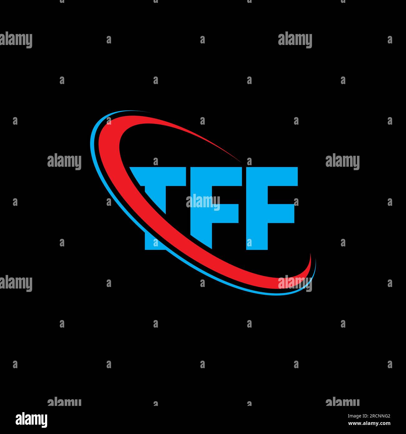 TFF logo. TFF letter. TFF letter logo design. Initials TFF logo linked ...