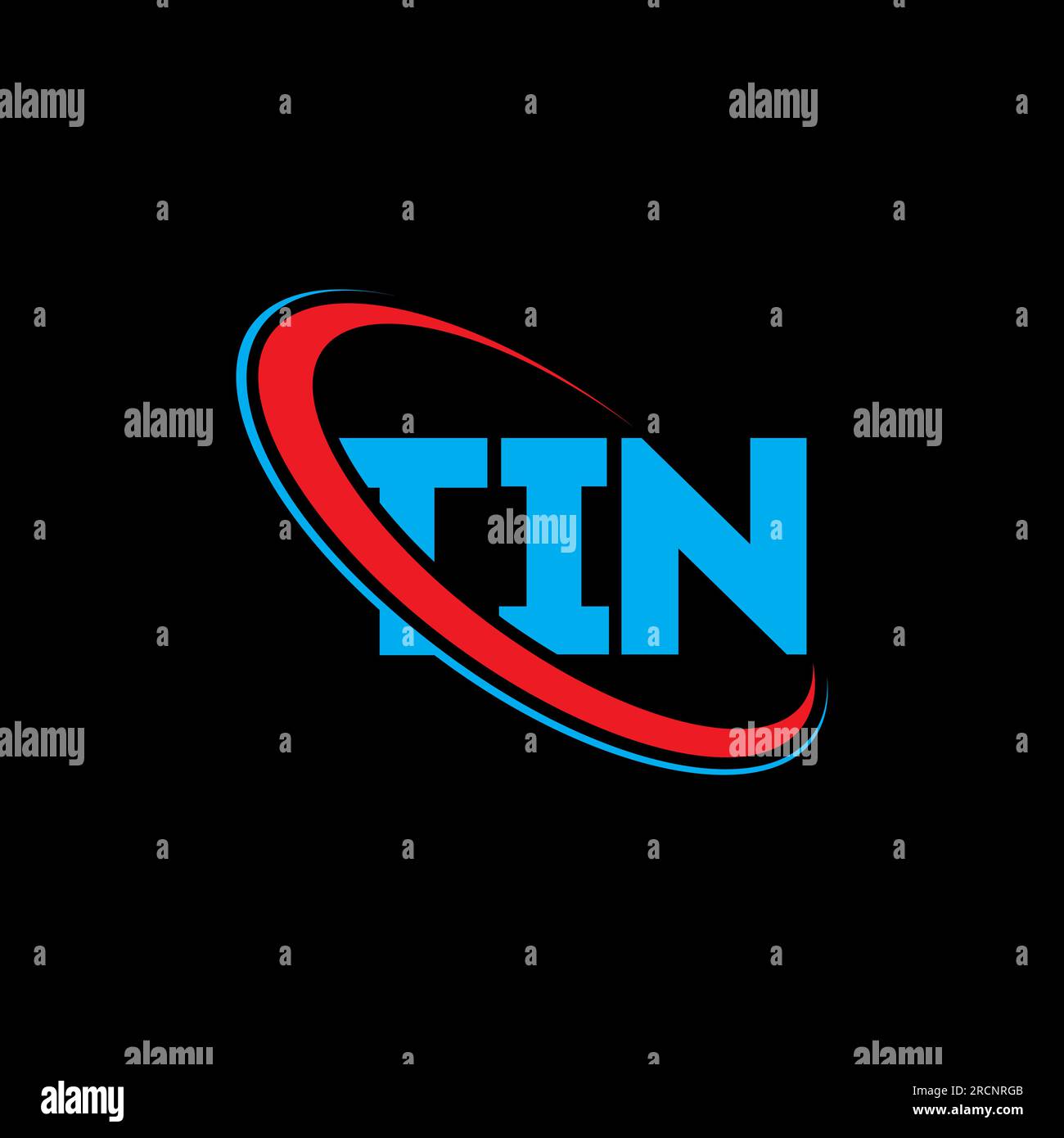 TIN logo. TIN letter. TIN letter logo design. Initials TIN logo linked