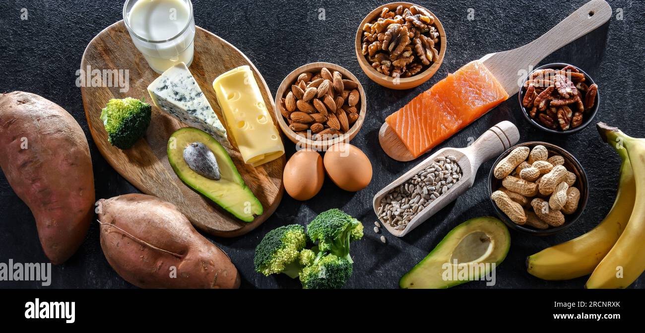 Food products rich in biotin as a dietary supplement for