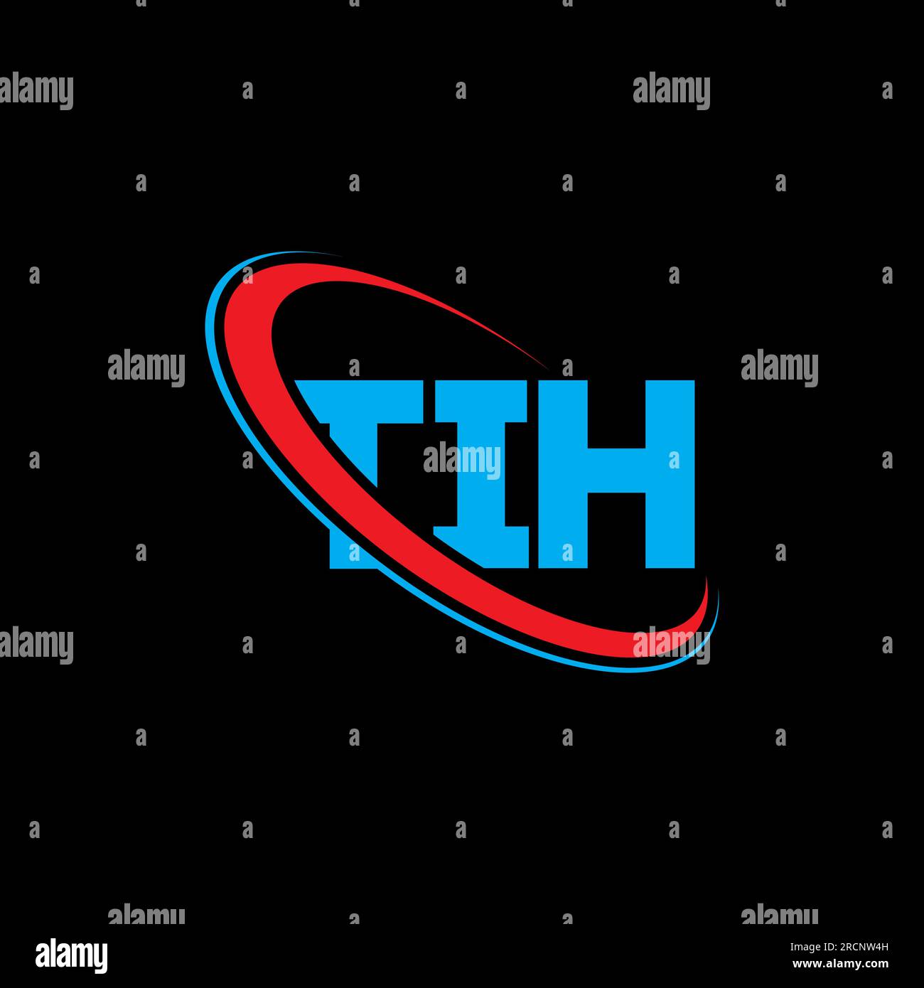 TIH logo. TIH letter. TIH letter logo design. Initials TIH logo linked ...