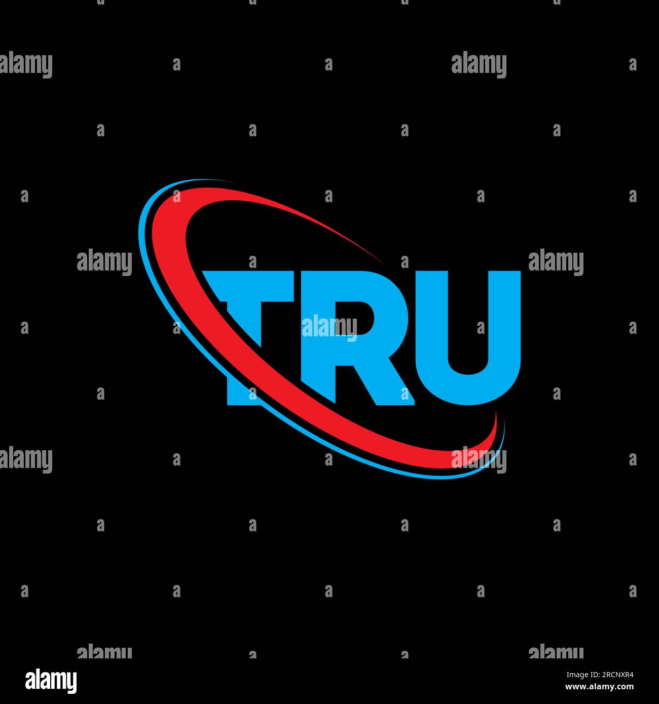TRU logo. TRU letter. TRU letter logo design. Initials TRU logo linked ...