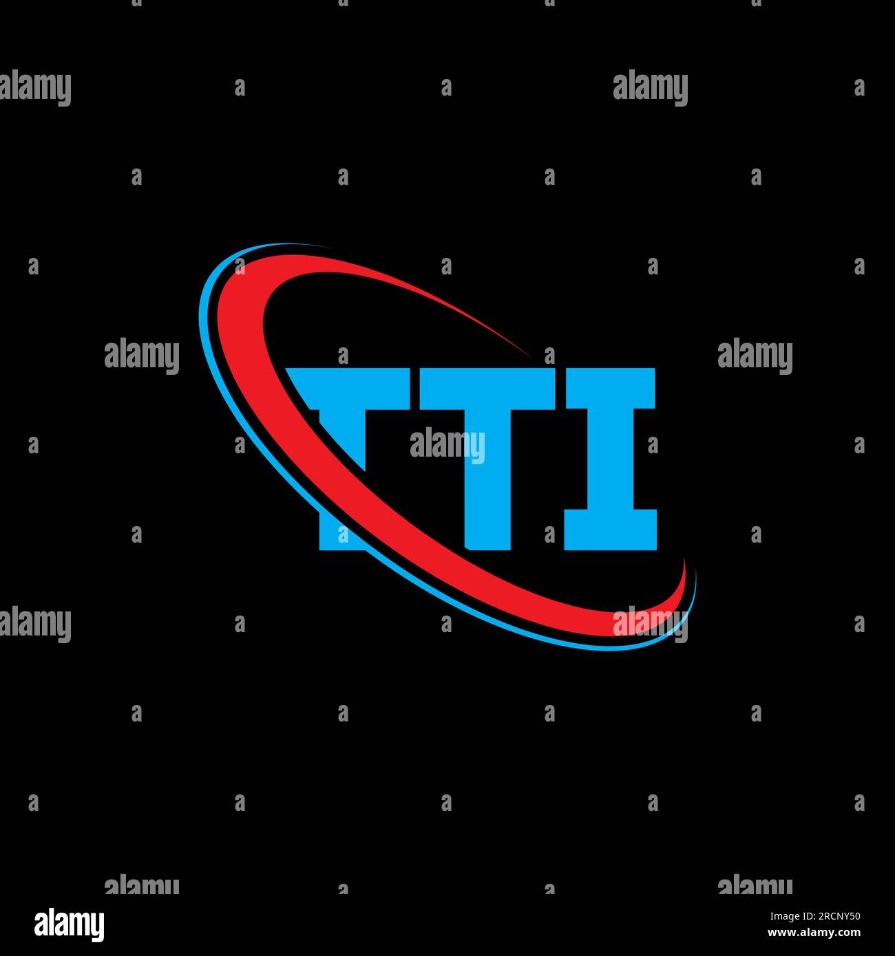 TTI logo. TTI letter. TTI letter logo design. Initials TTI logo linked
