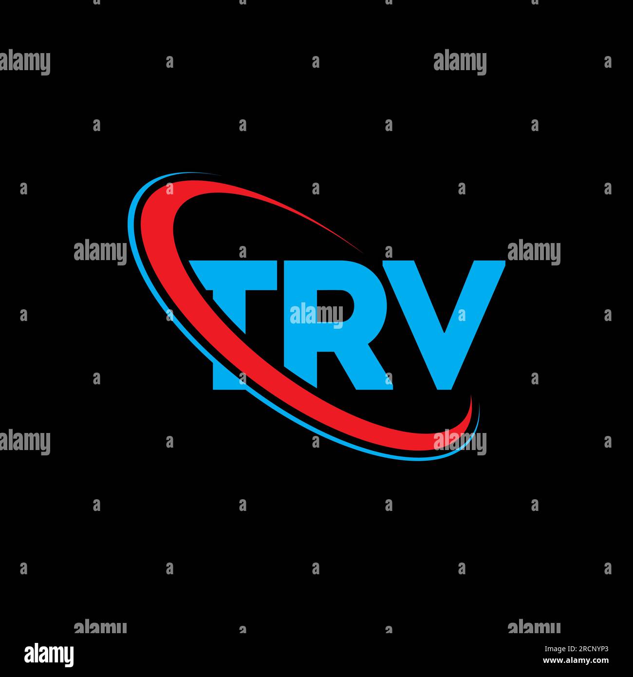 Trv circle logo Stock Vector Images - Alamy