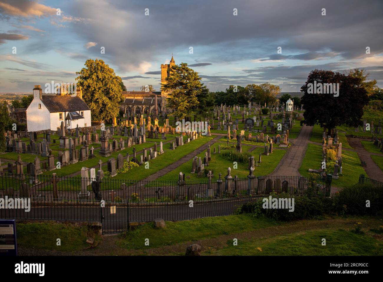 Holy Rude Church and Graveyard, Stirling, Scotland Stock Photo