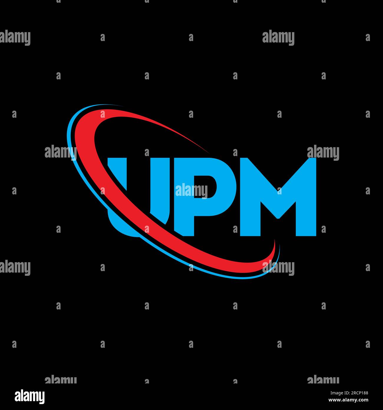 Letter Pm Linked Lowercase Logo Design Stock Vector (Royalty Free