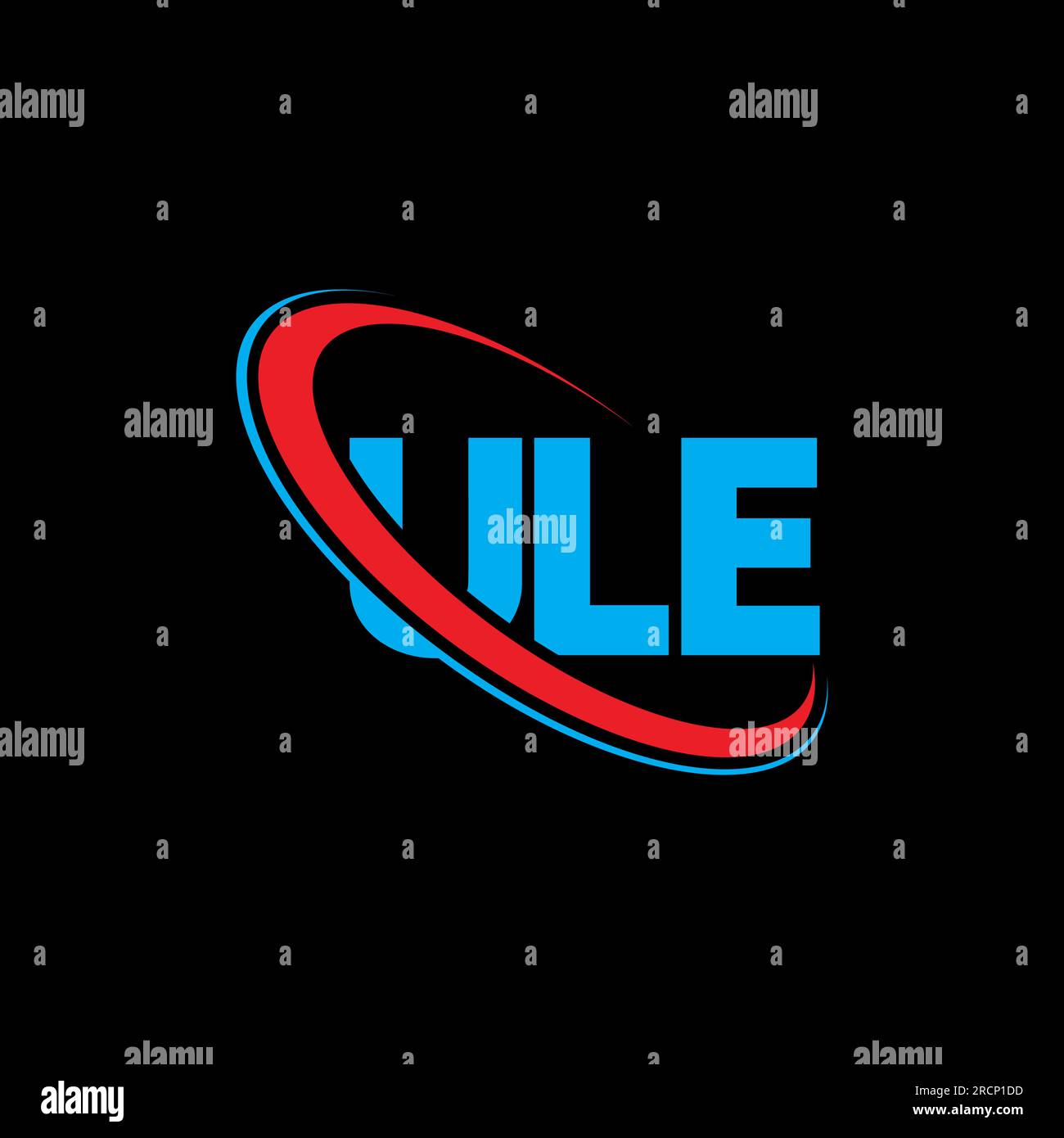 ULE logo. ULE letter. ULE letter logo design. Initials ULE logo linked