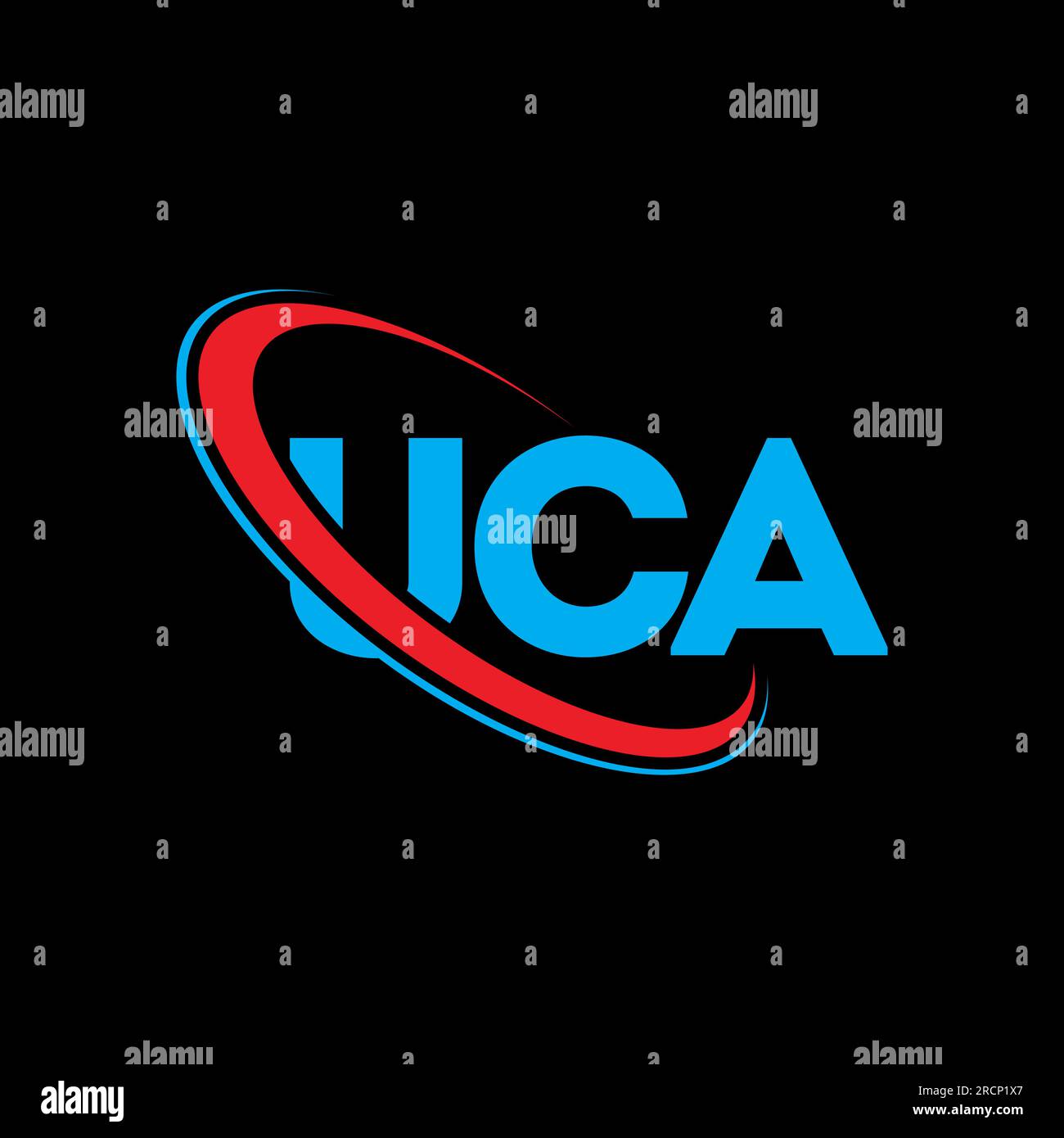 UCA logo. UCA letter. UCA letter logo design. Initials UCA logo linked