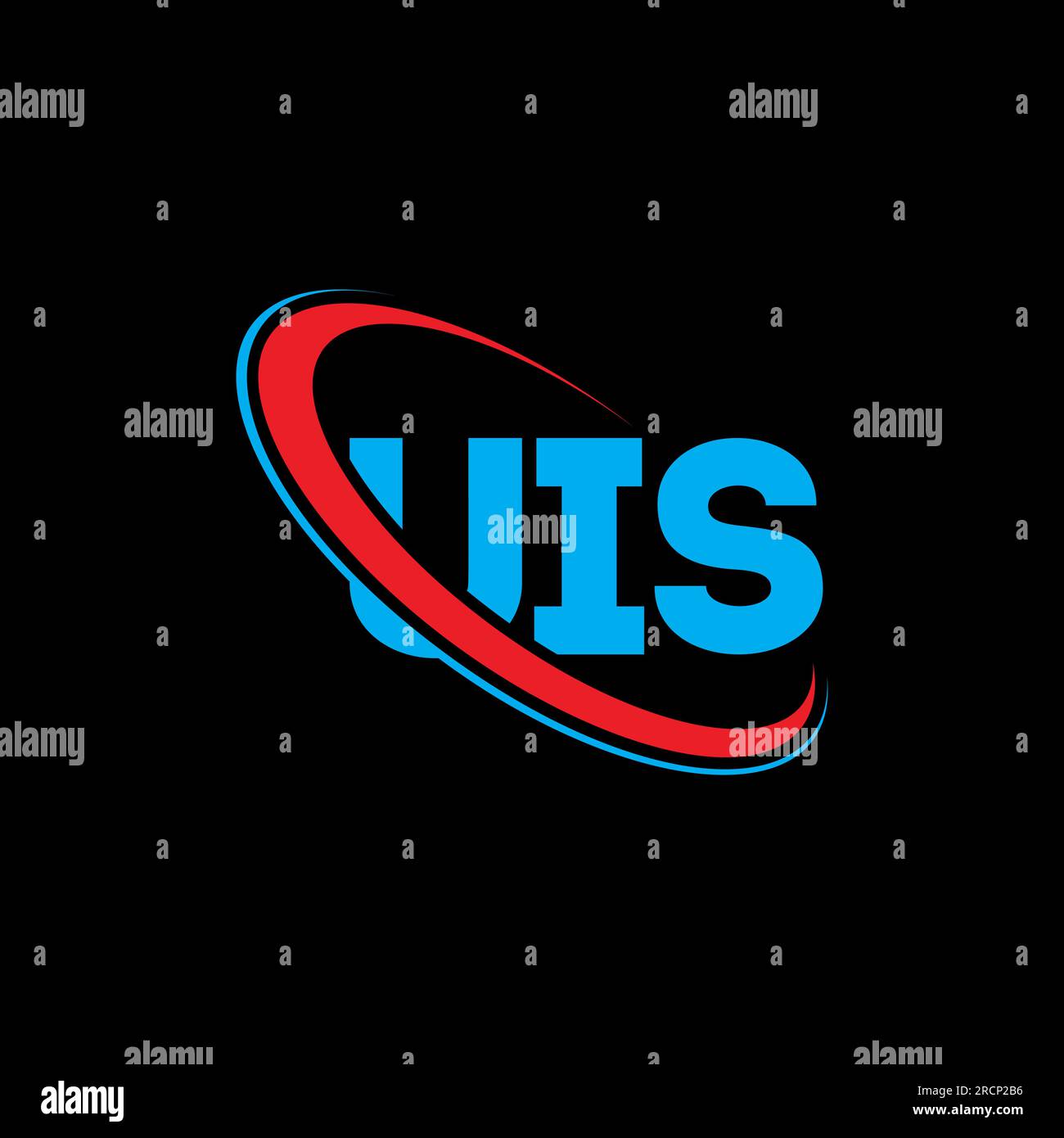 UIS logo. UIS letter. UIS letter logo design. Initials UIS logo linked ...